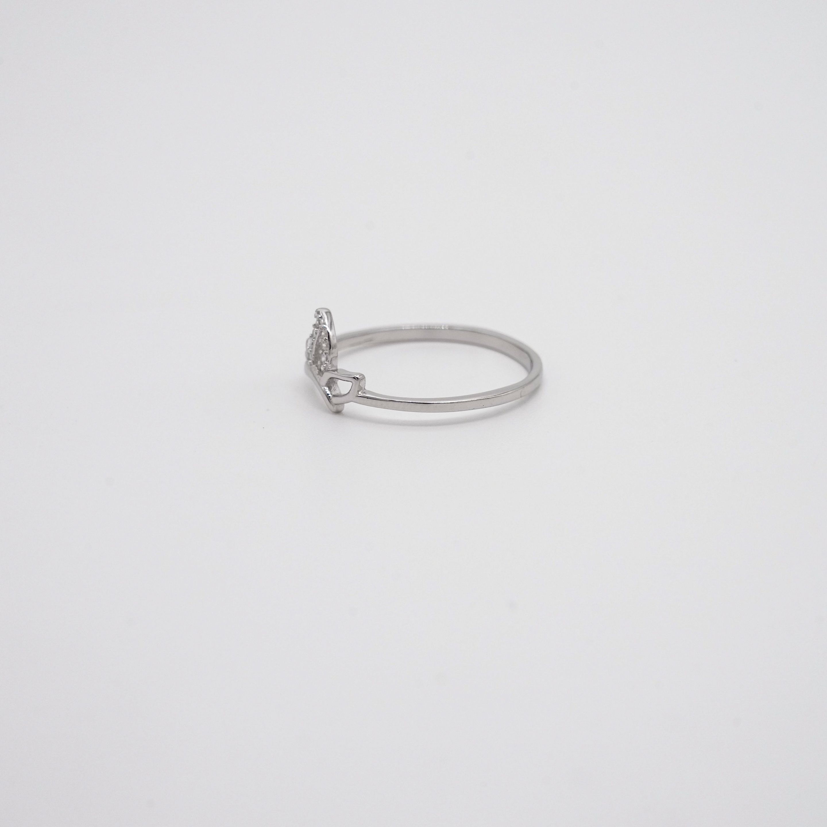 Arham Silver Palace - Silver Crown Ring