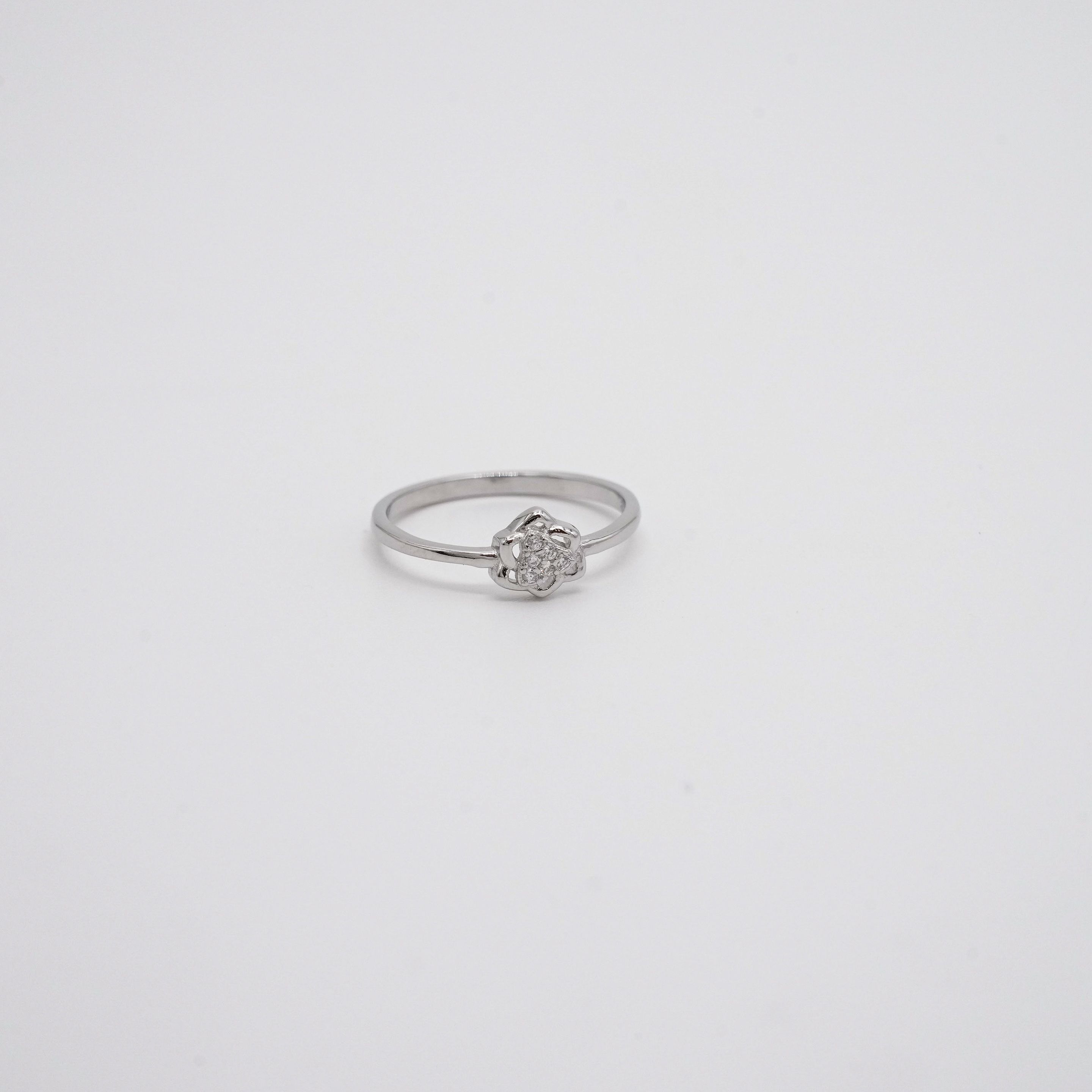 Arham Silver Palace - Silver Flower Ring