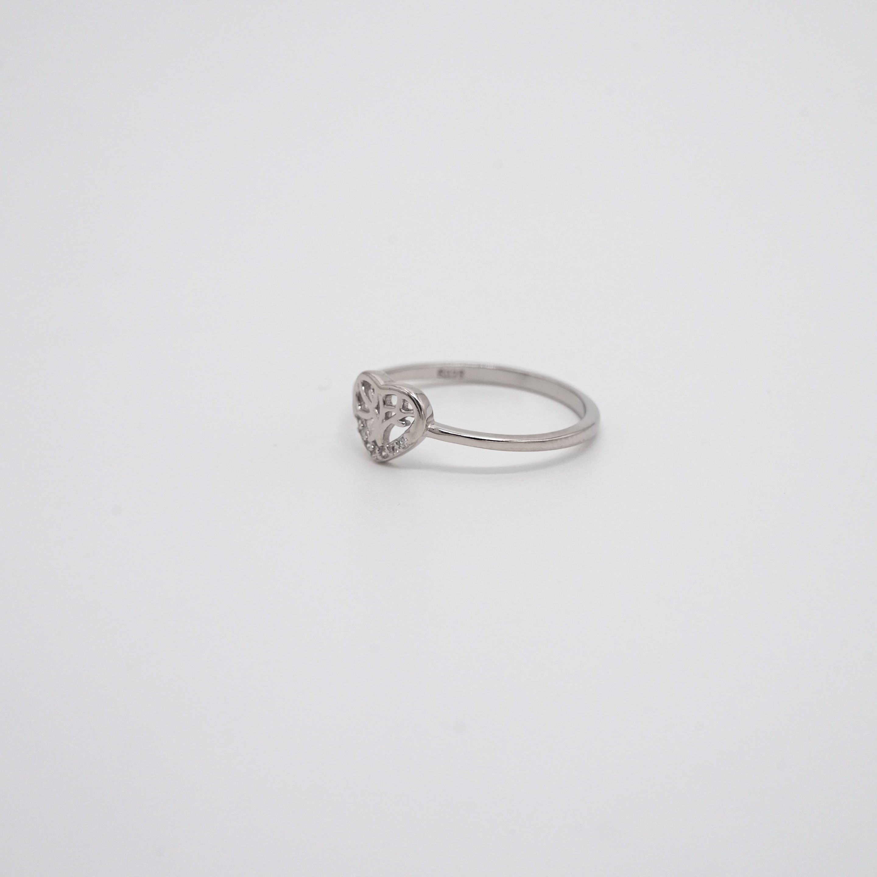 Arham Silver Palace - Silver Heart Ring