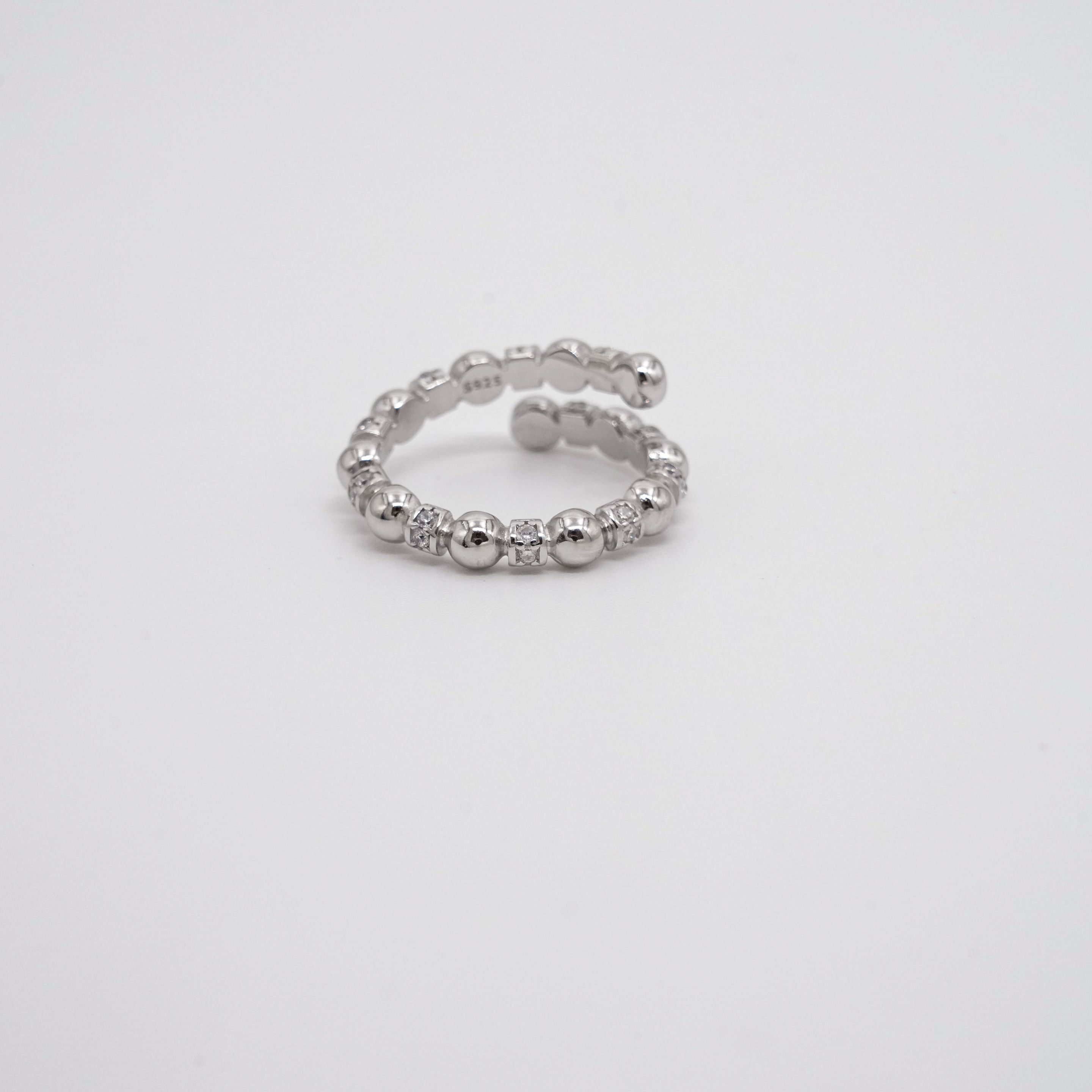 Arham Silver Palace - Silver Beaded Ring