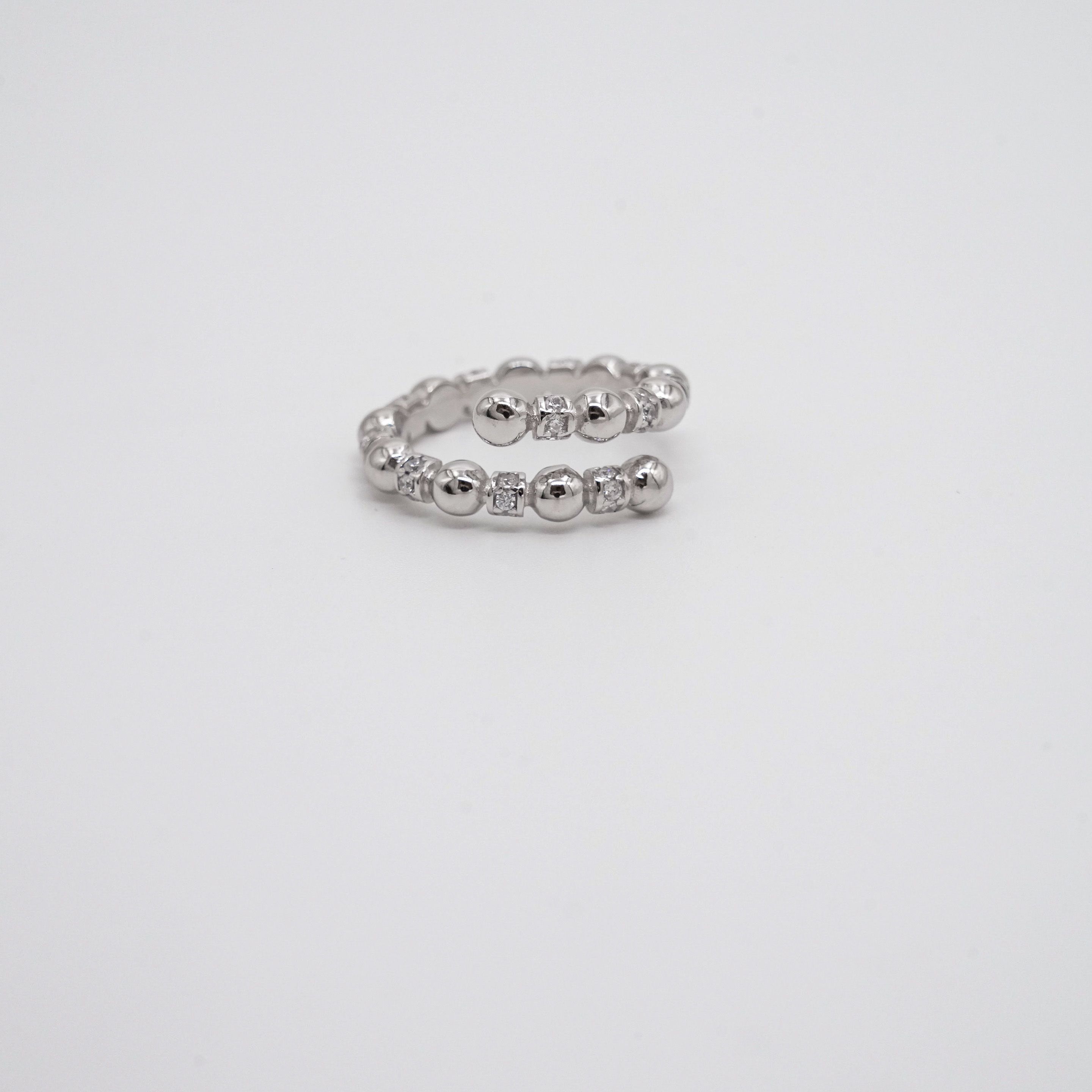Arham Silver Palace - Silver Beaded Ring