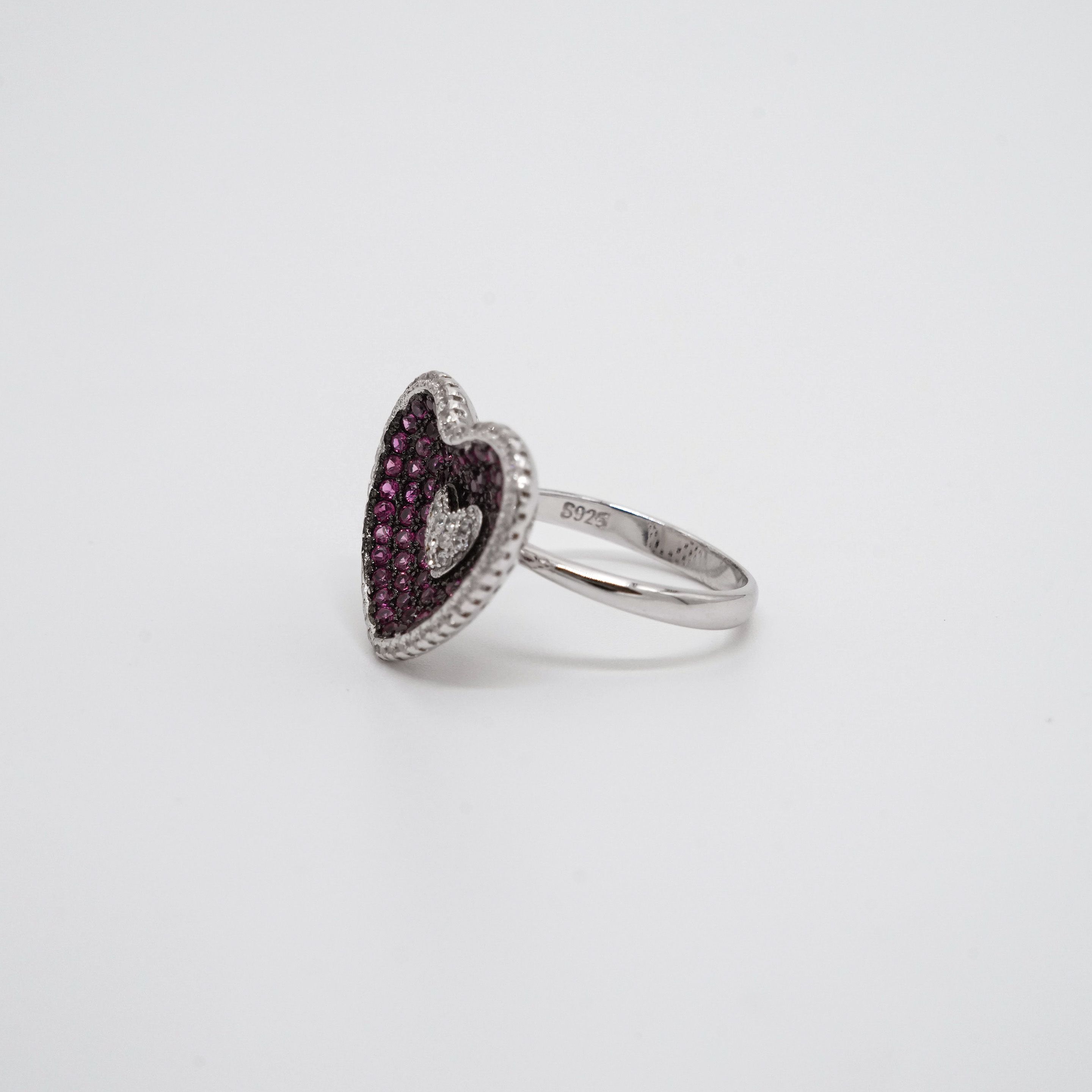 Arham Silver Palace - Silver Heart Ring