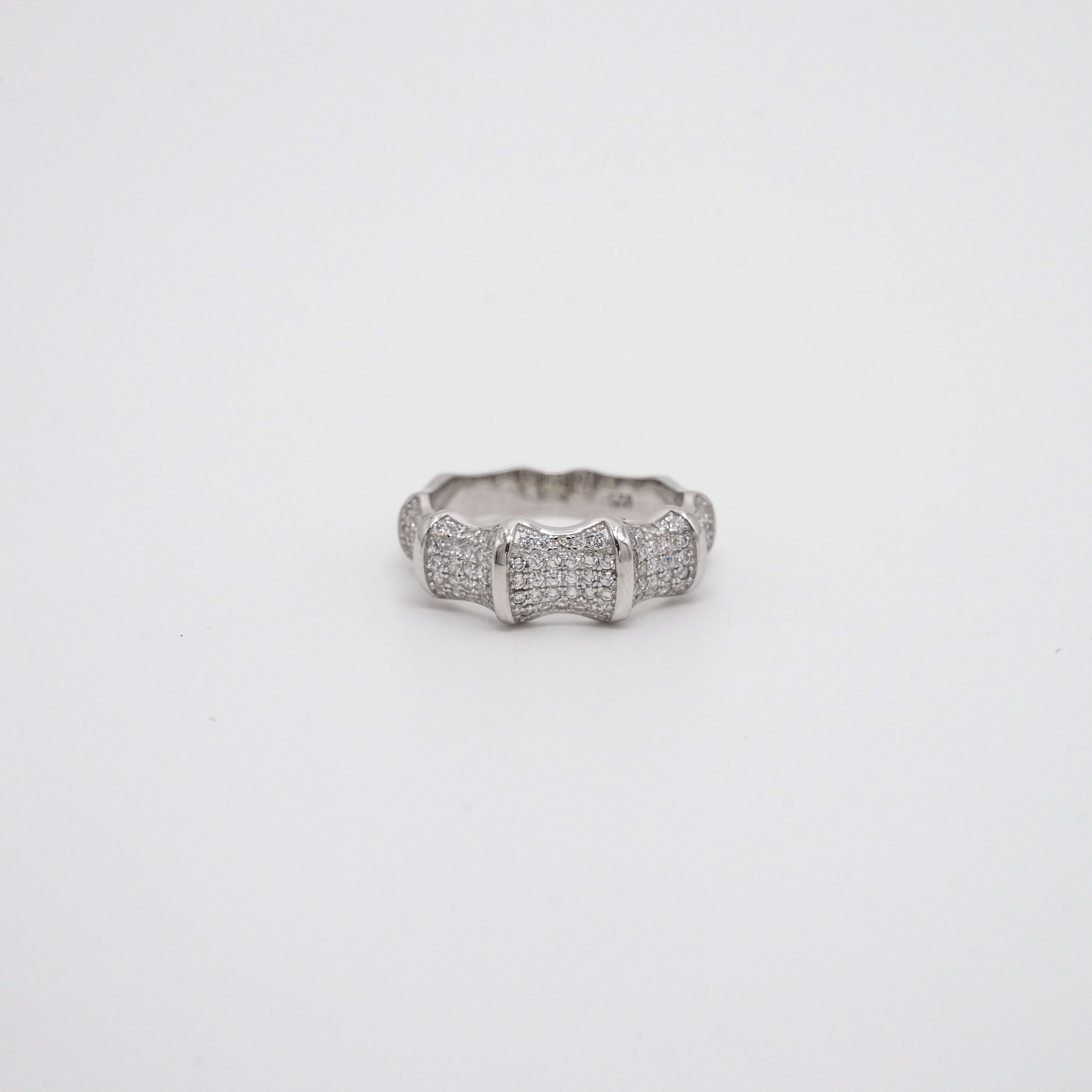 Arham Silver Palace - Silver Bamboo Ring