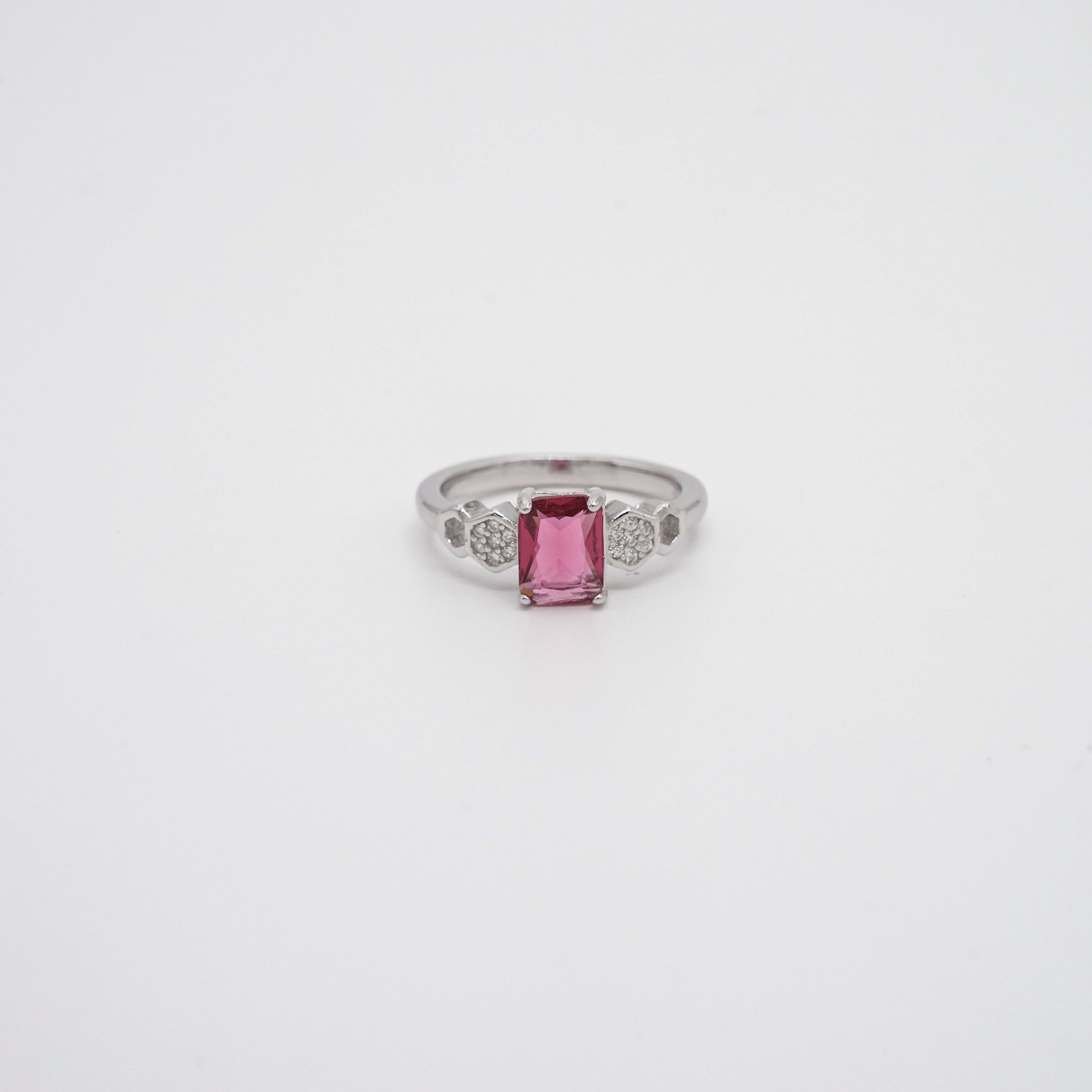Arham Silver Palace - Silver Gemstone Ring