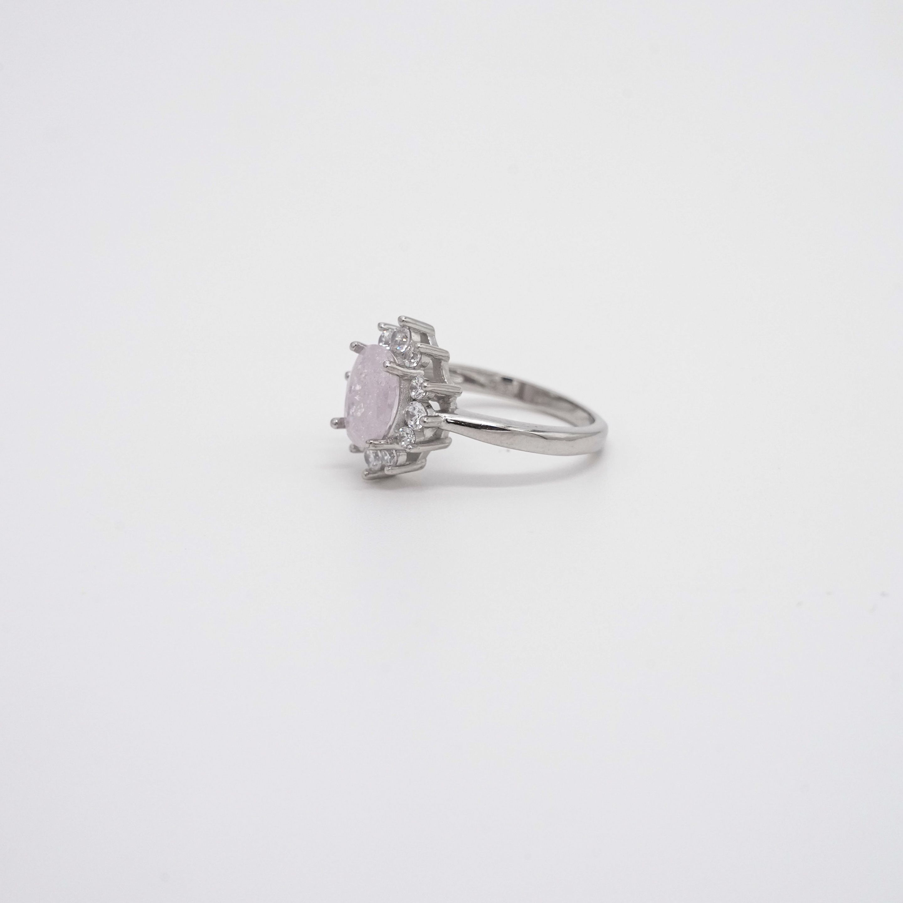 Arham Silver Palace - Silver Stone Ring