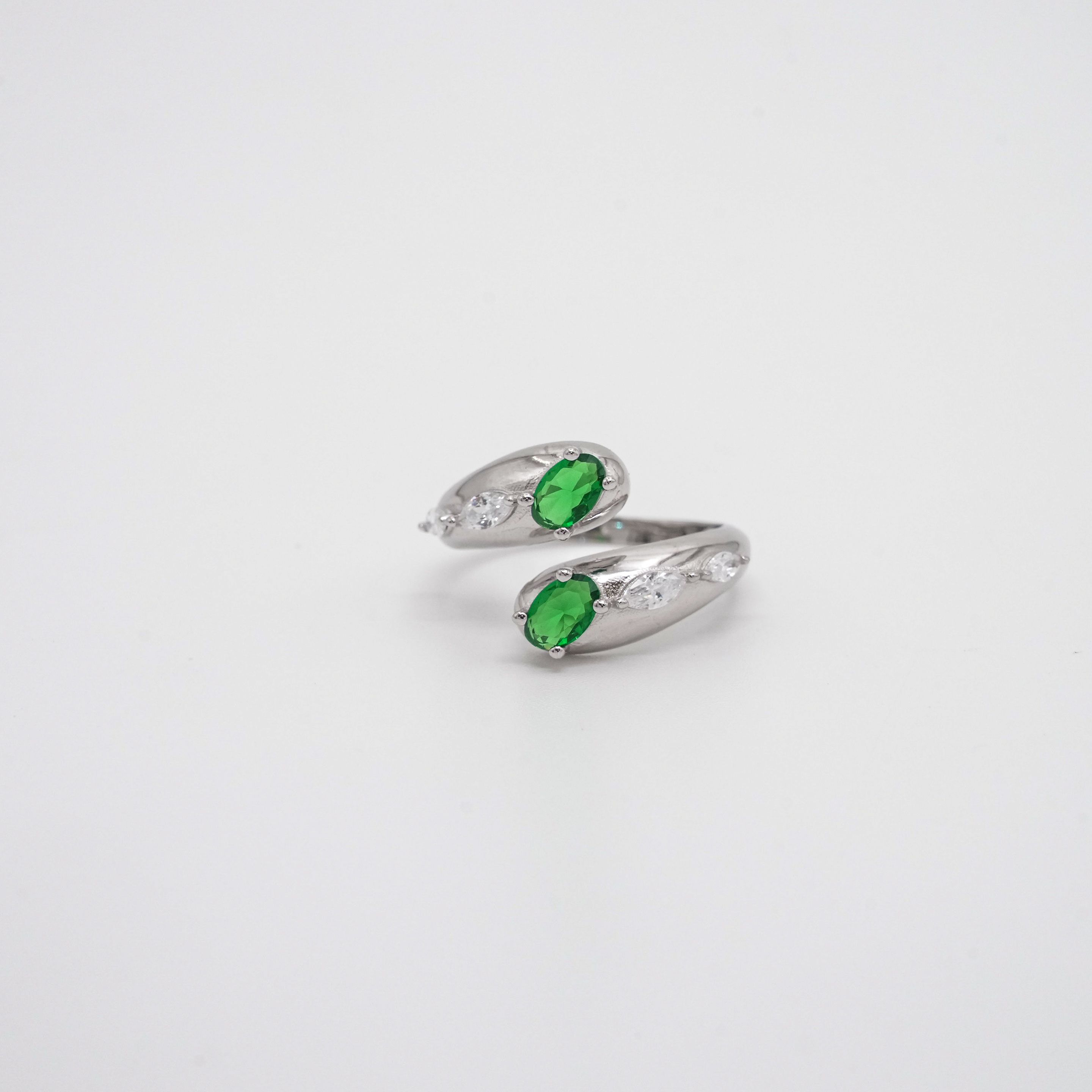 Arham Silver Palace - Silver Gemstone Ring