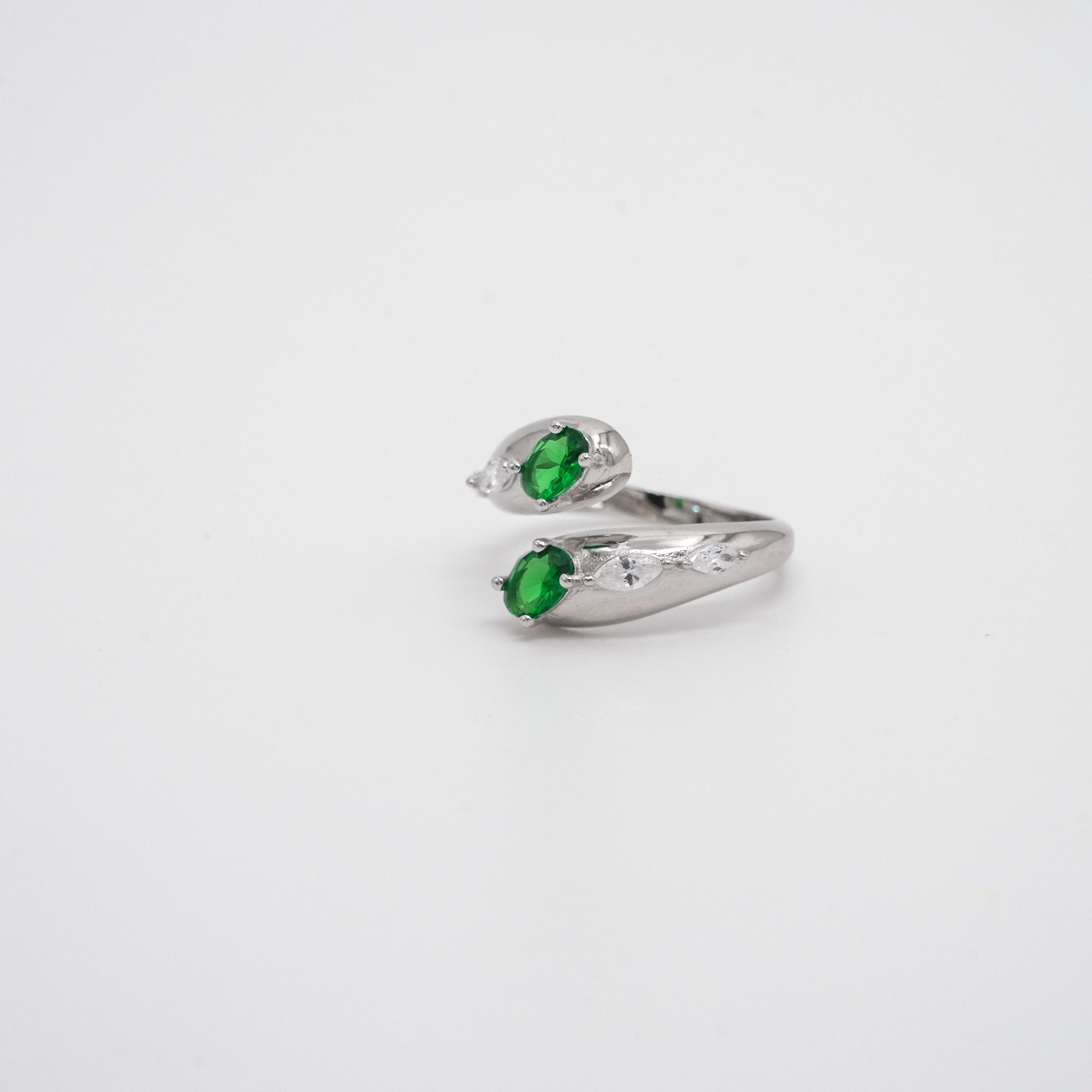 Arham Silver Palace - Silver Gemstone Ring