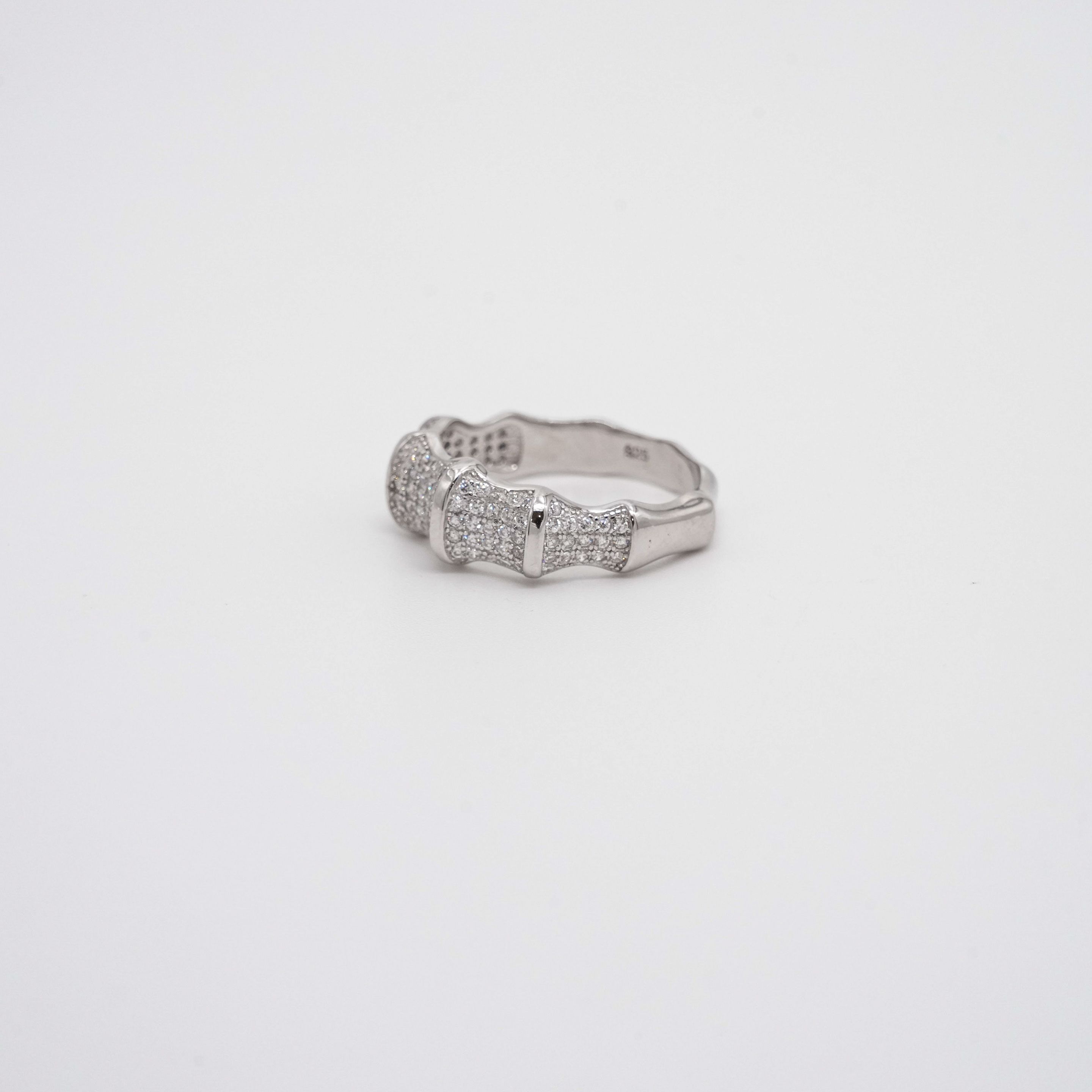 Arham Silver Palace - Silver Bamboo Ring
