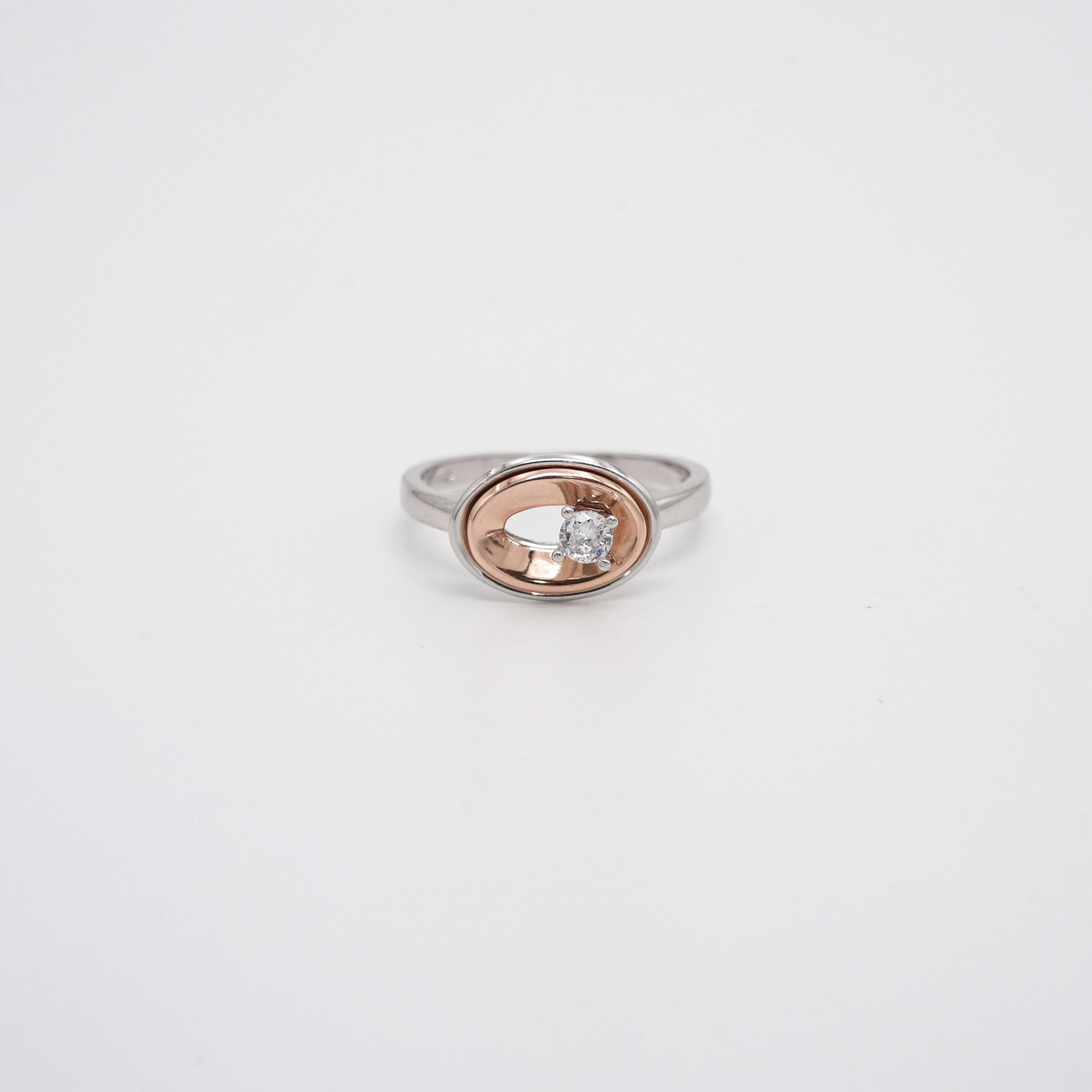 Arham Silver Palace - Silver Stone Ring