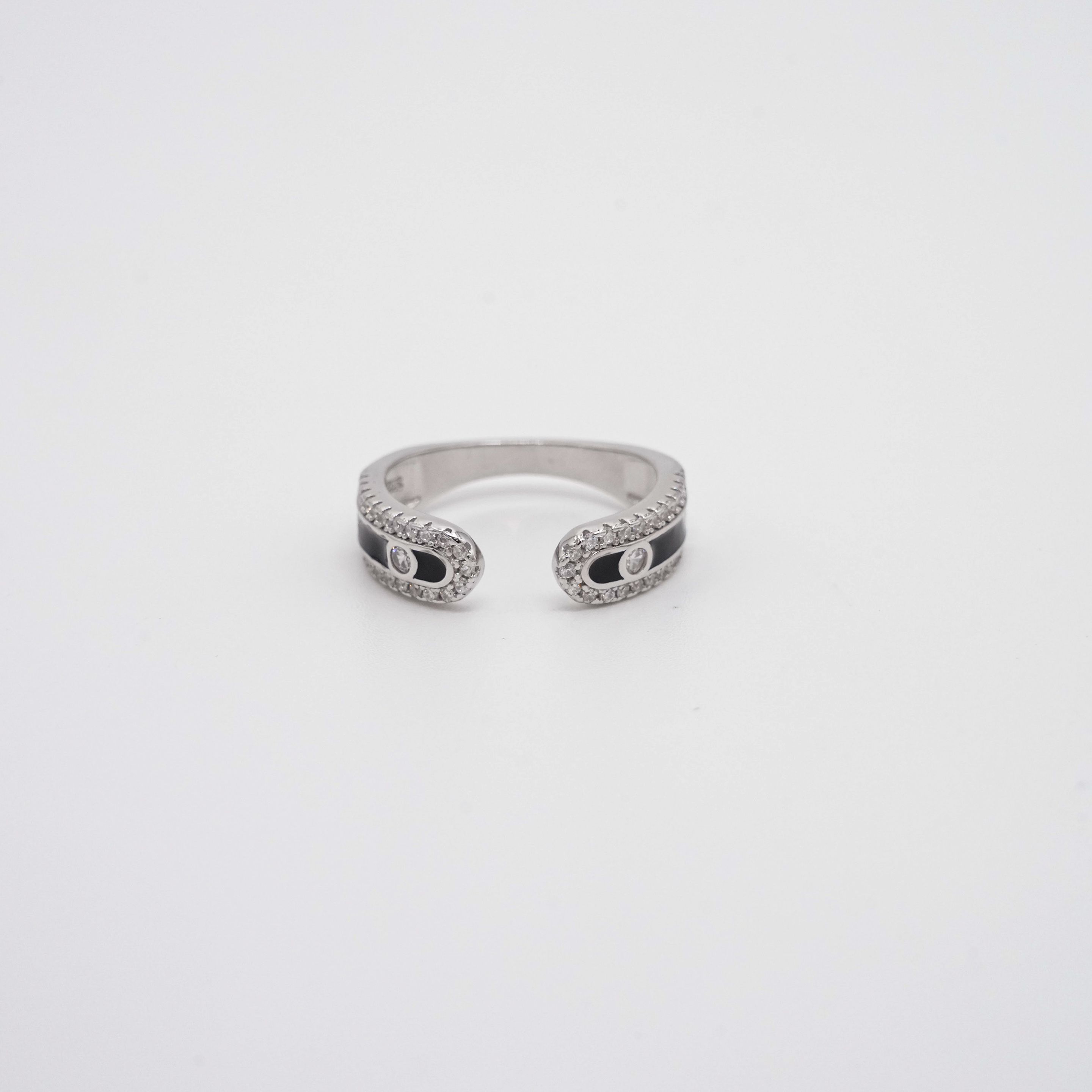 Arham Silver Palace - Silver Stone Ring