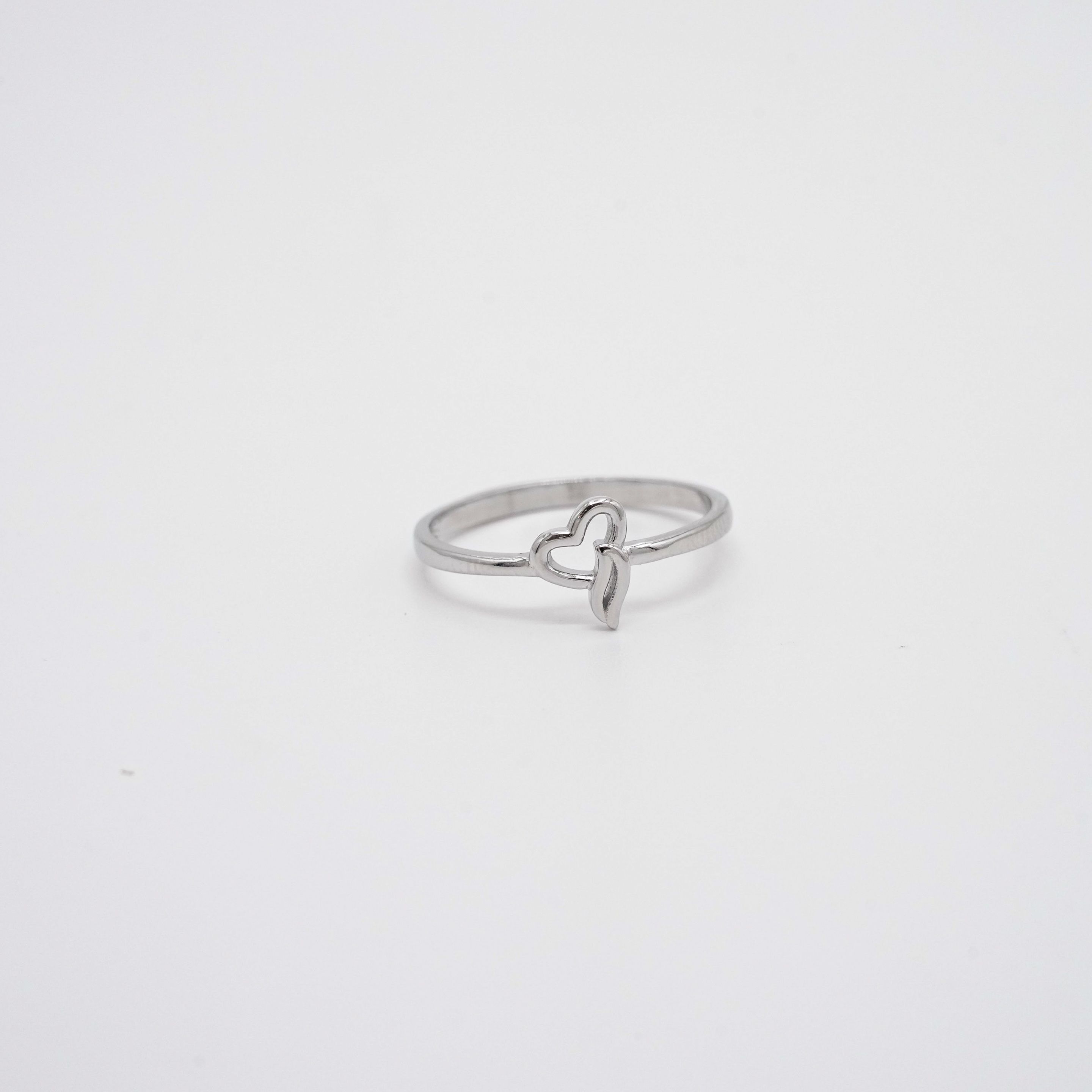 Arham Silver Palace - Silver Heart Ring