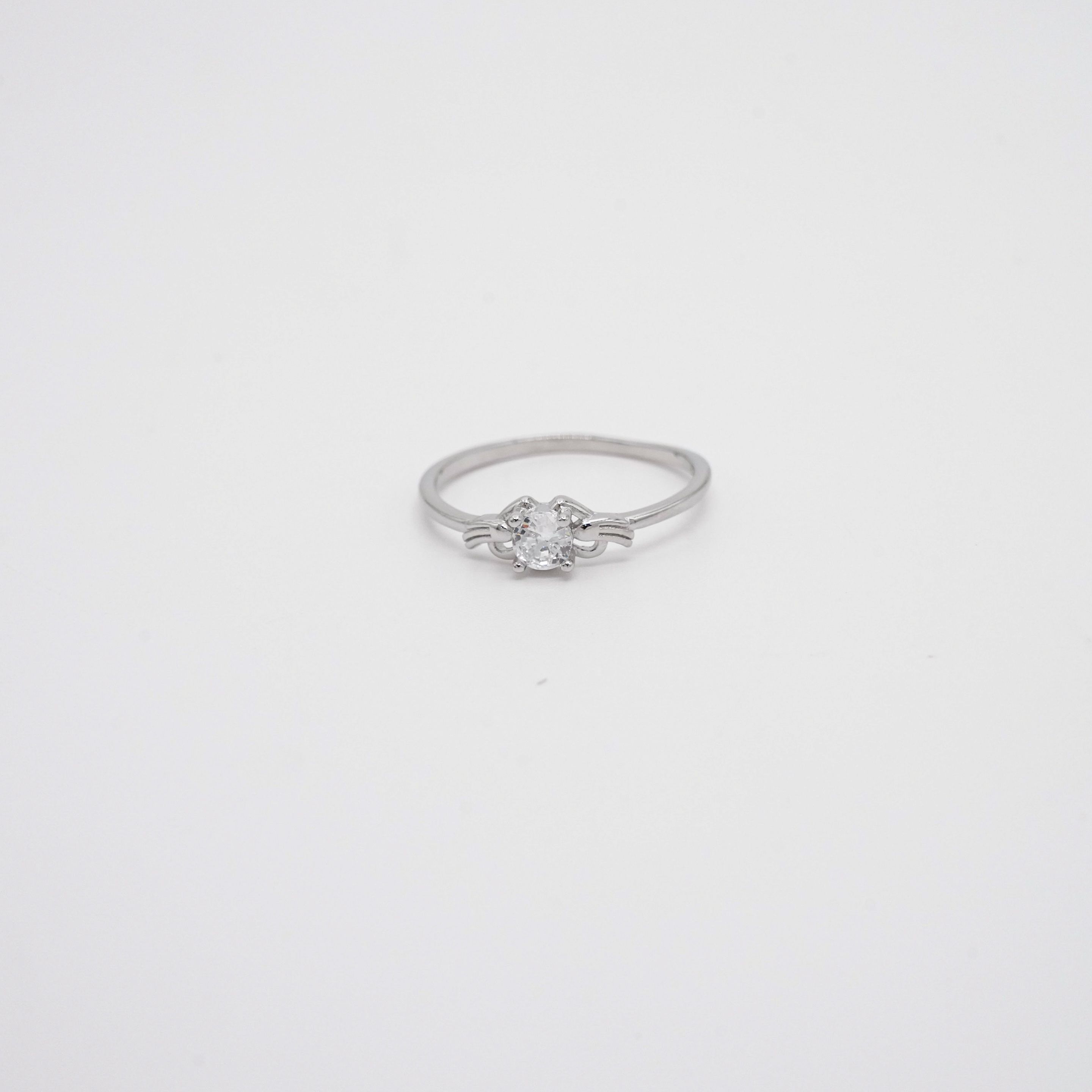 Arham Silver Palace - Silver Solitaire Ring