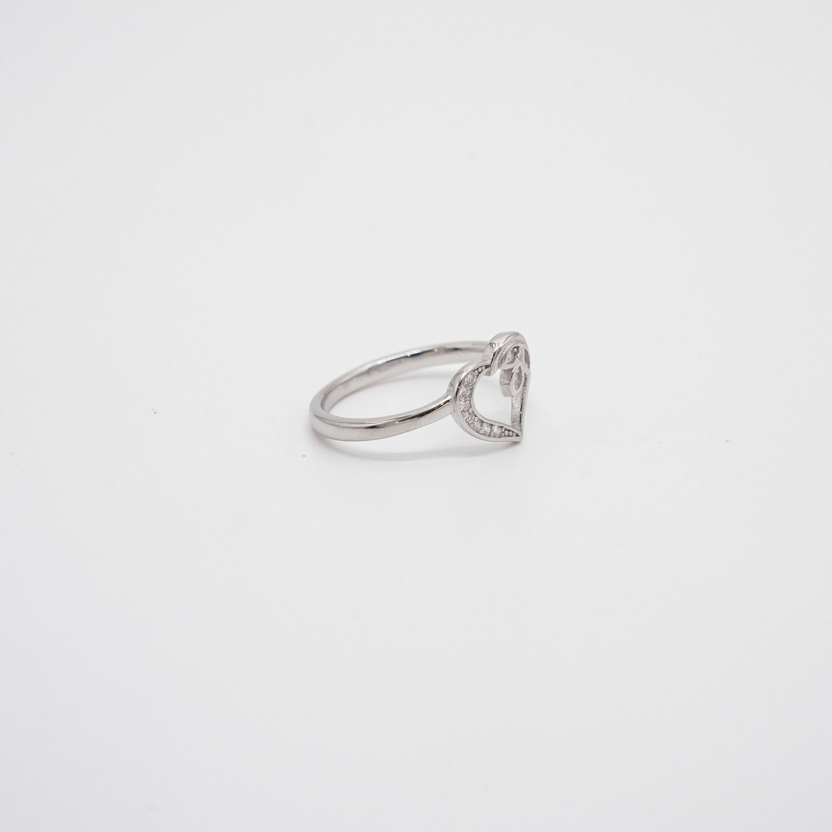 Silver Heart Ring