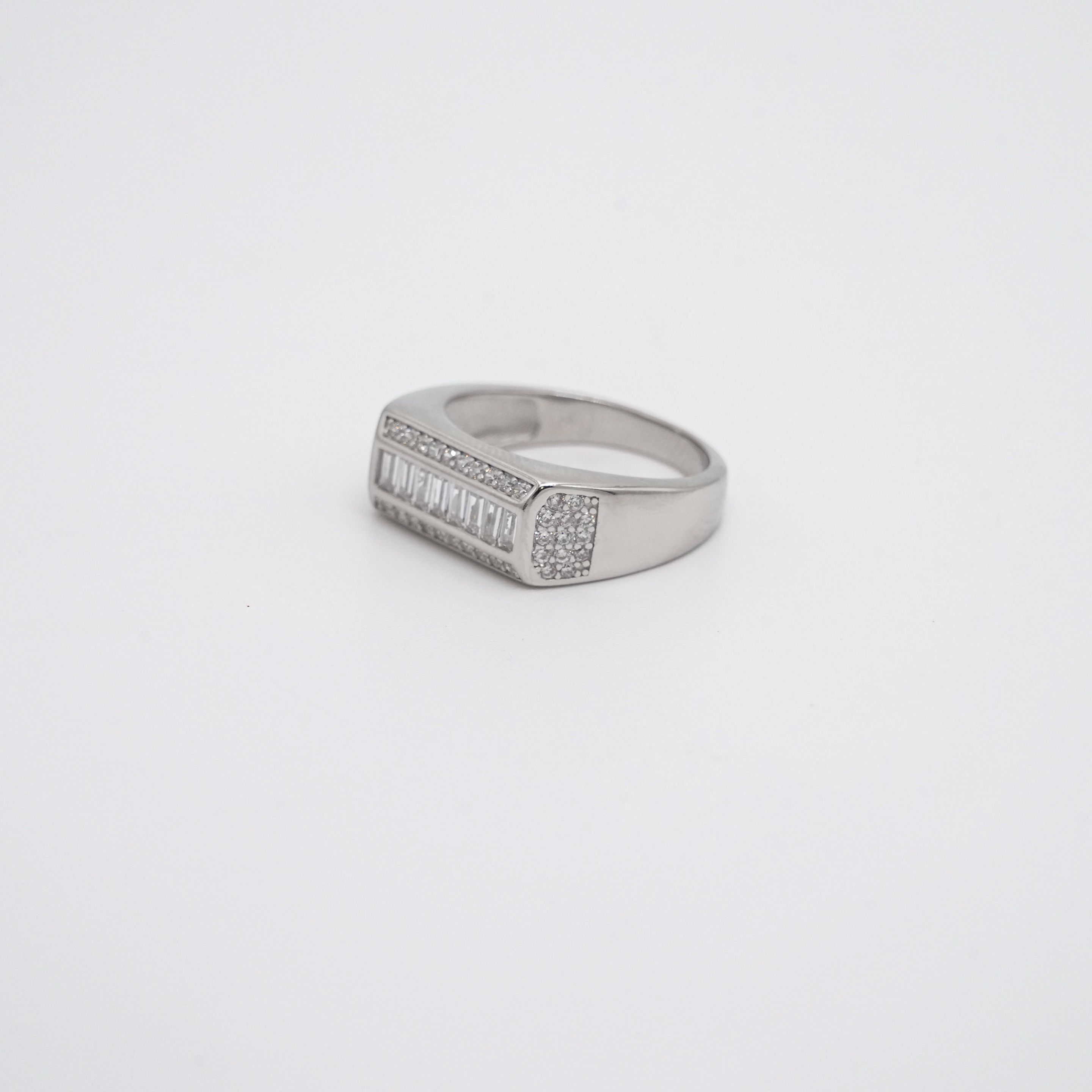 Arham Silver Palace - Silver Mens Ring