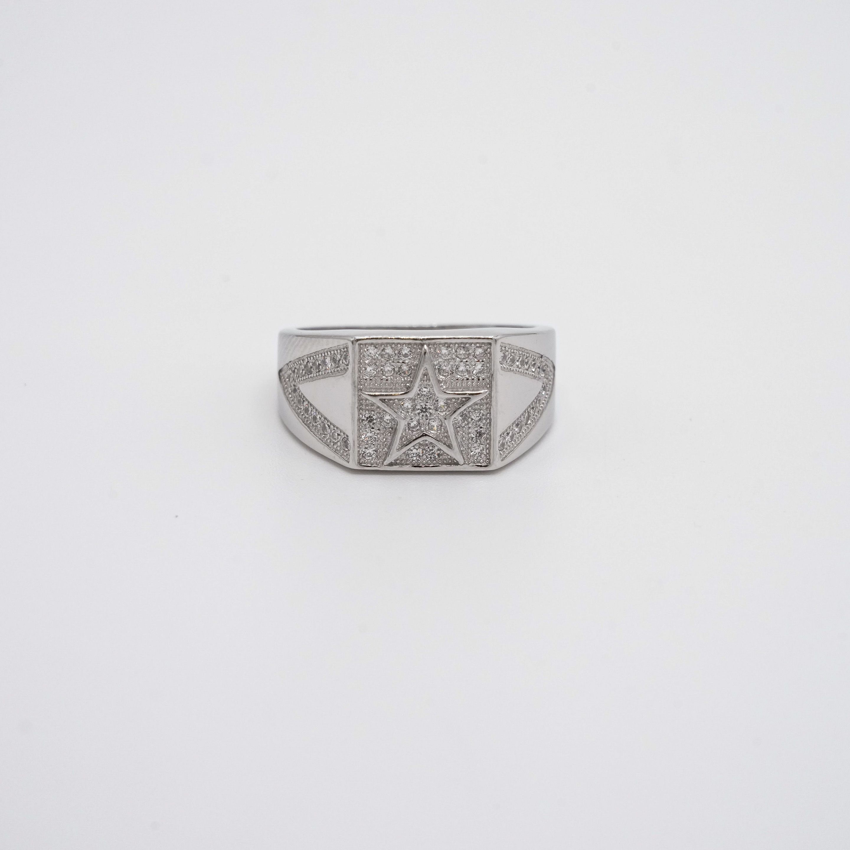 Arham Silver Palace - Silver Star Ring