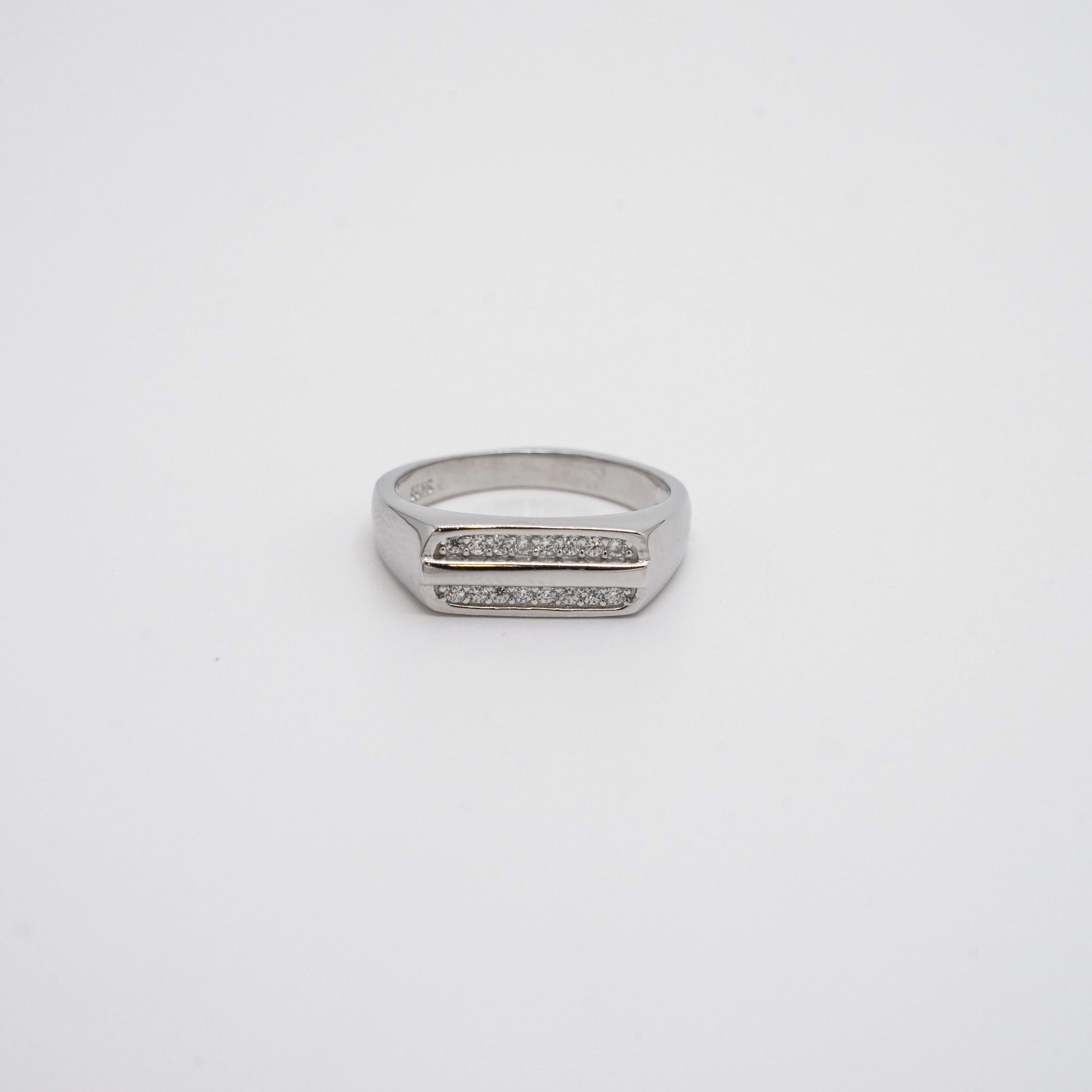 Arham Silver Palace - Silver CZ Ring