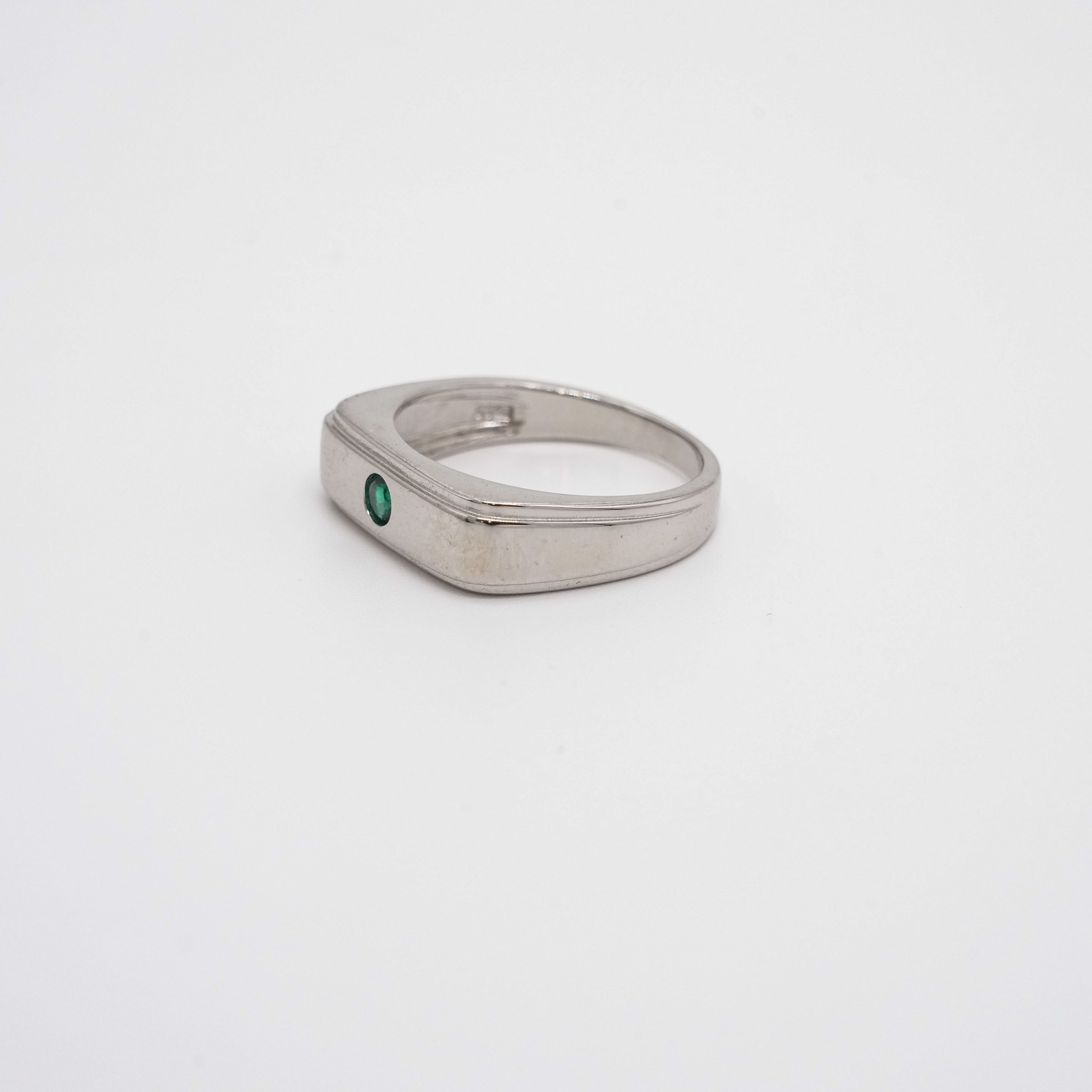 Arham Silver Palace - Silver Gemstone Ring