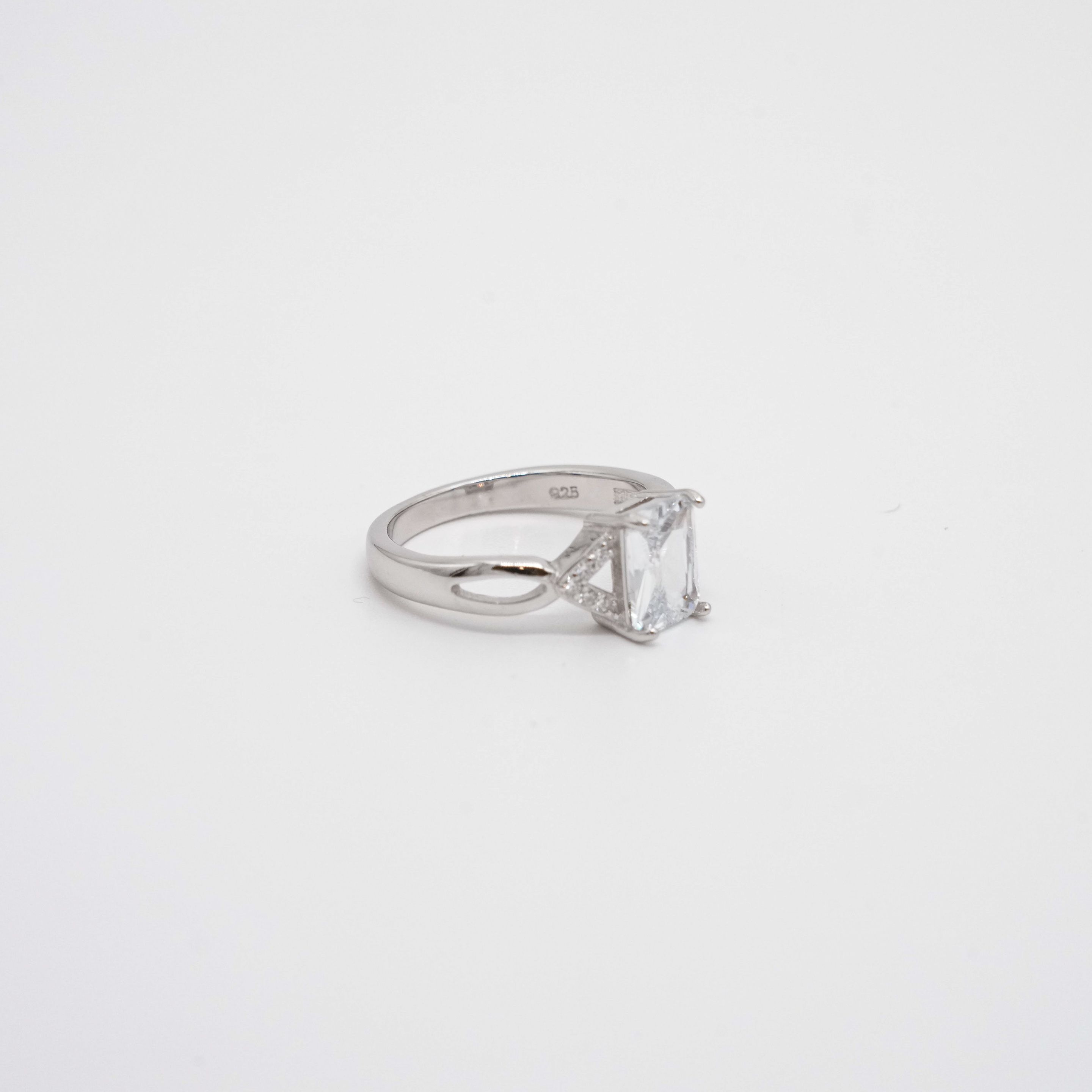 Arham Silver Palace - Silver Square Ring