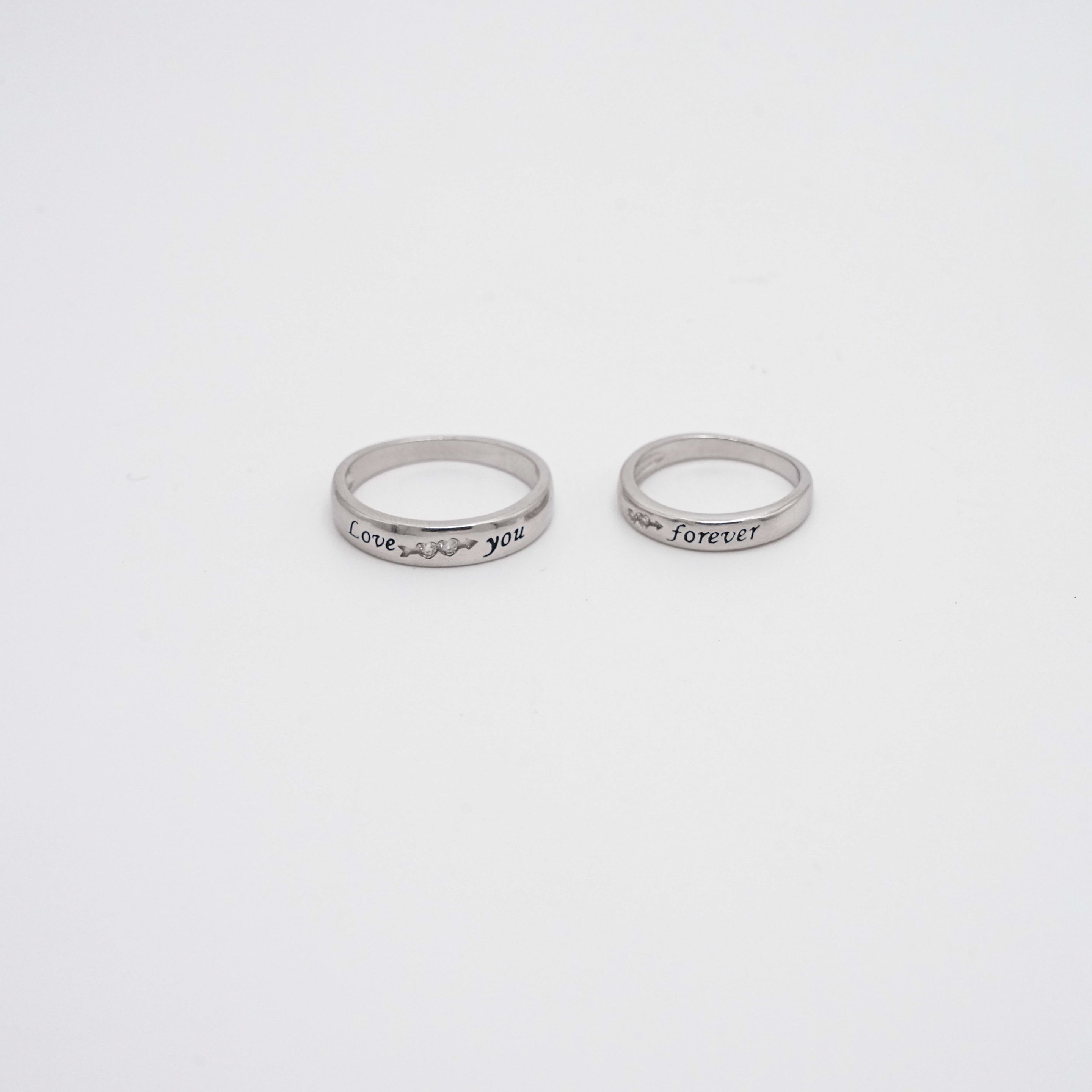 Arham Silver Palace - Silver Love Ring