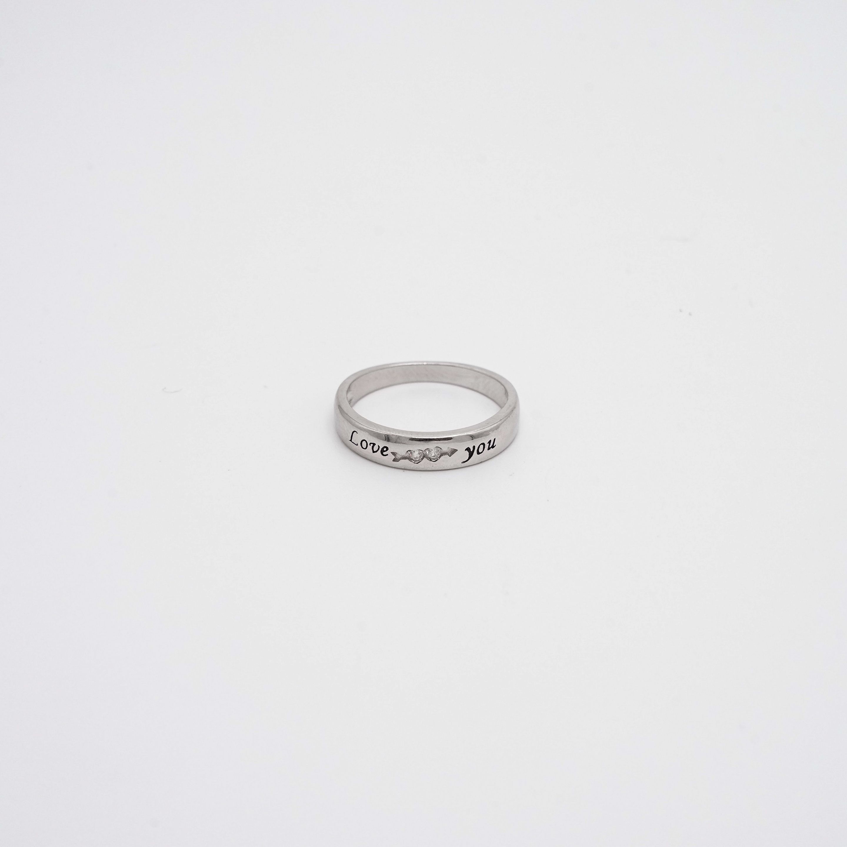 Arham Silver Palace - Silver Love Ring