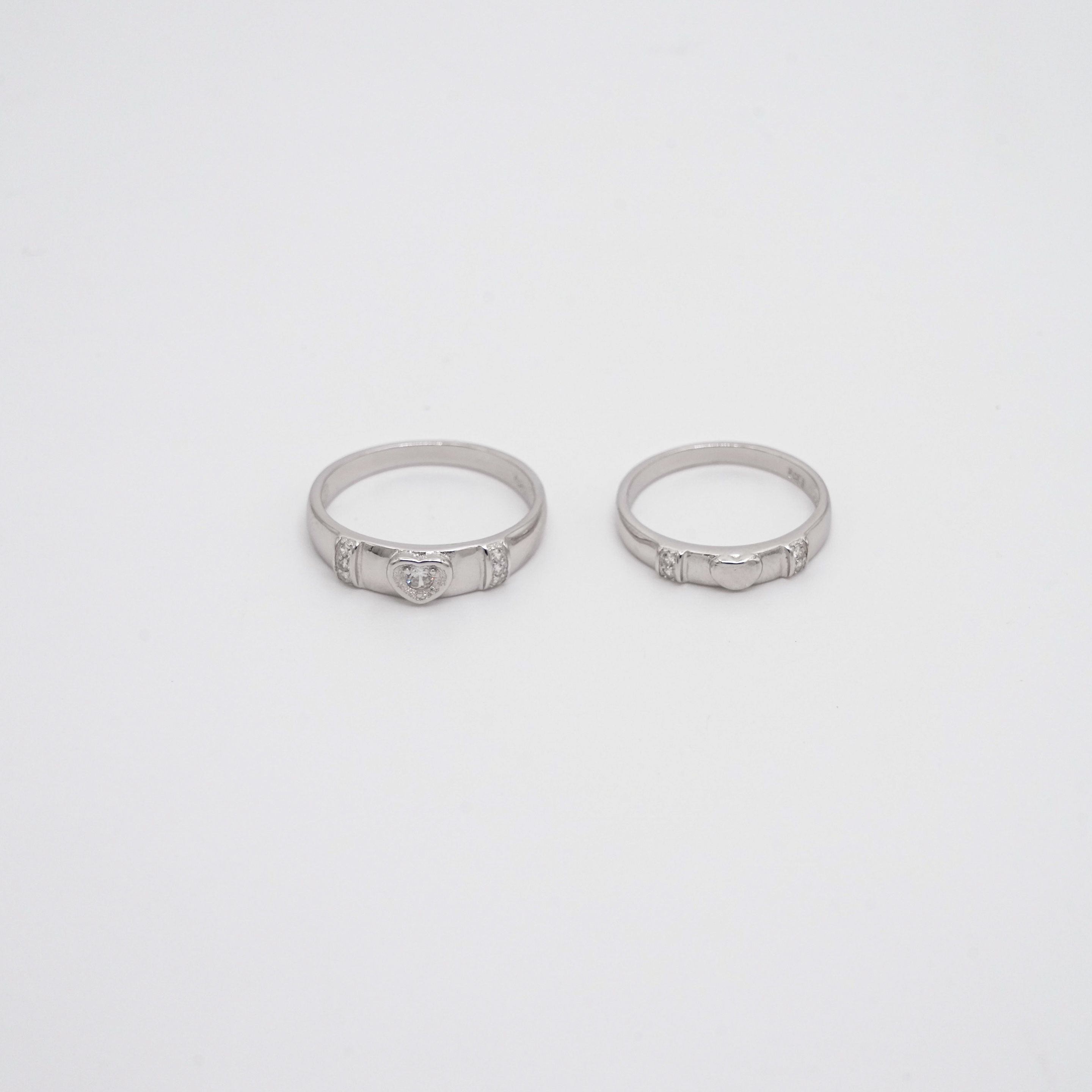 Arham Silver Palace - Silver Heart Ring