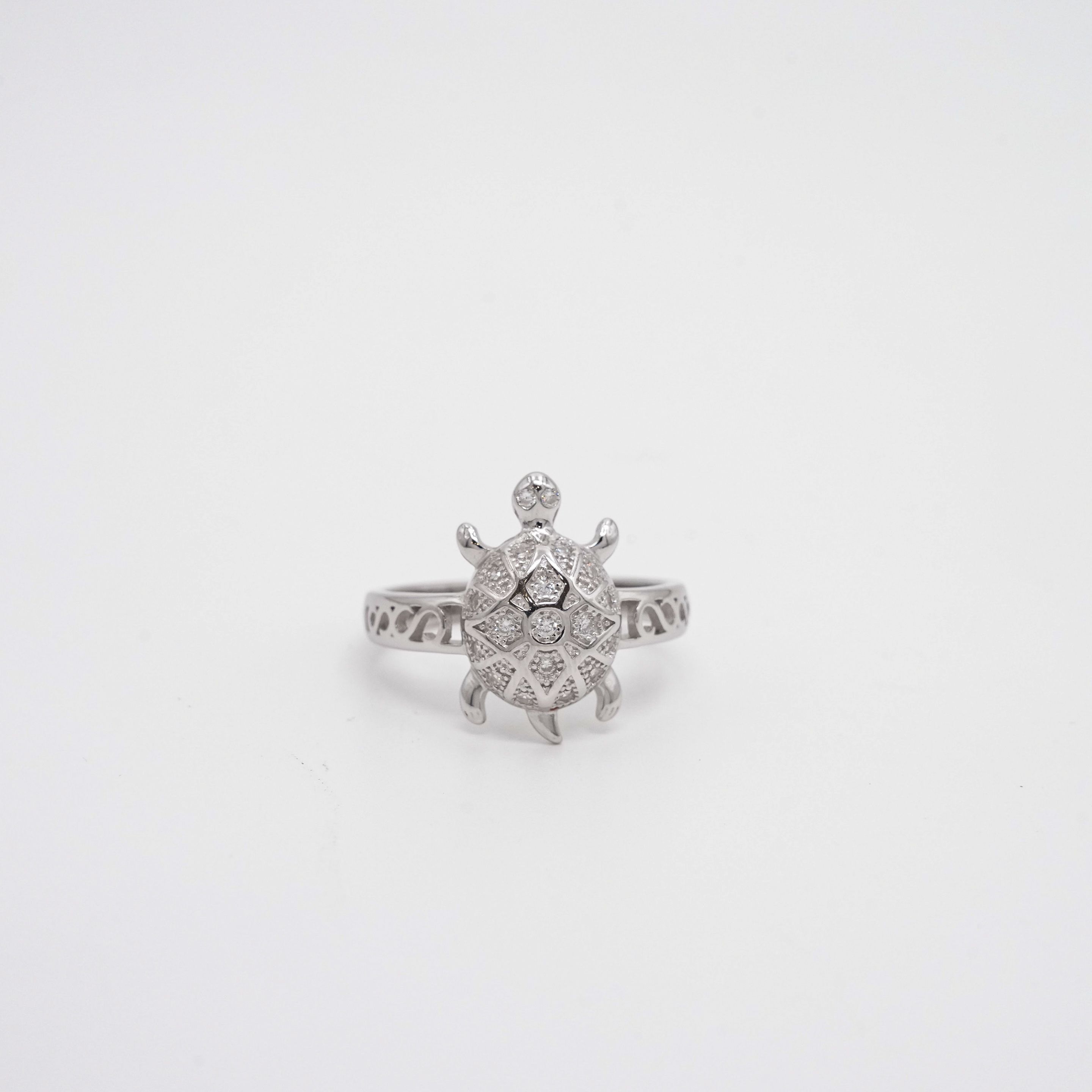 Arham Silver Palace - Silver Turtle Ring