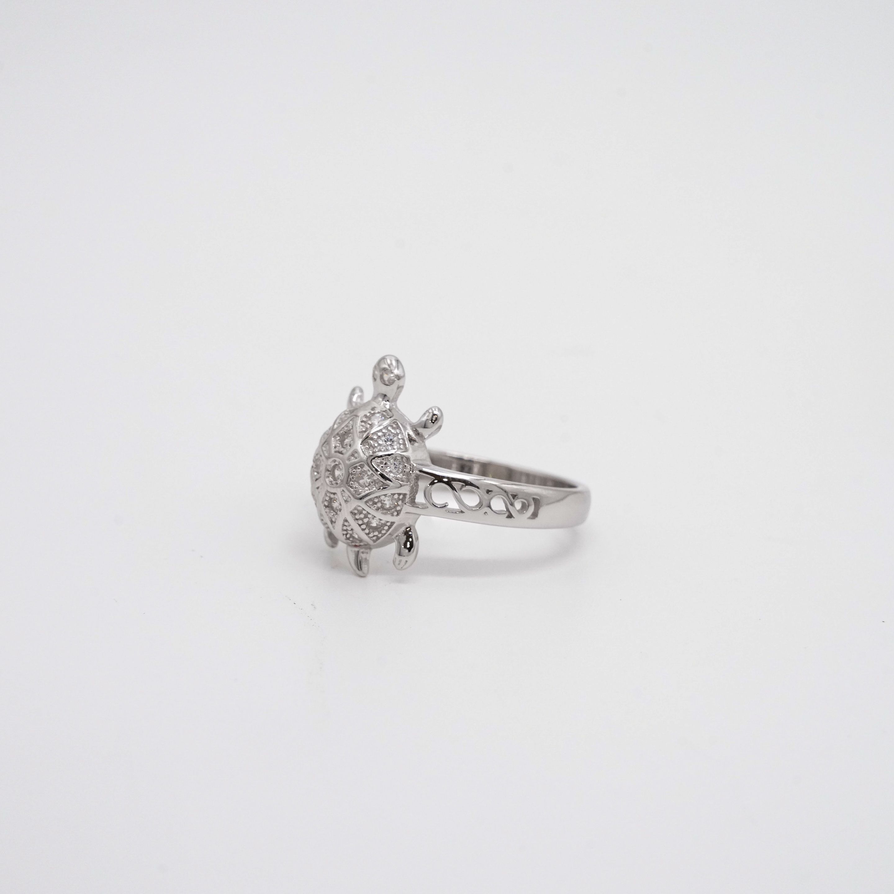Arham Silver Palace - Silver Turtle Ring