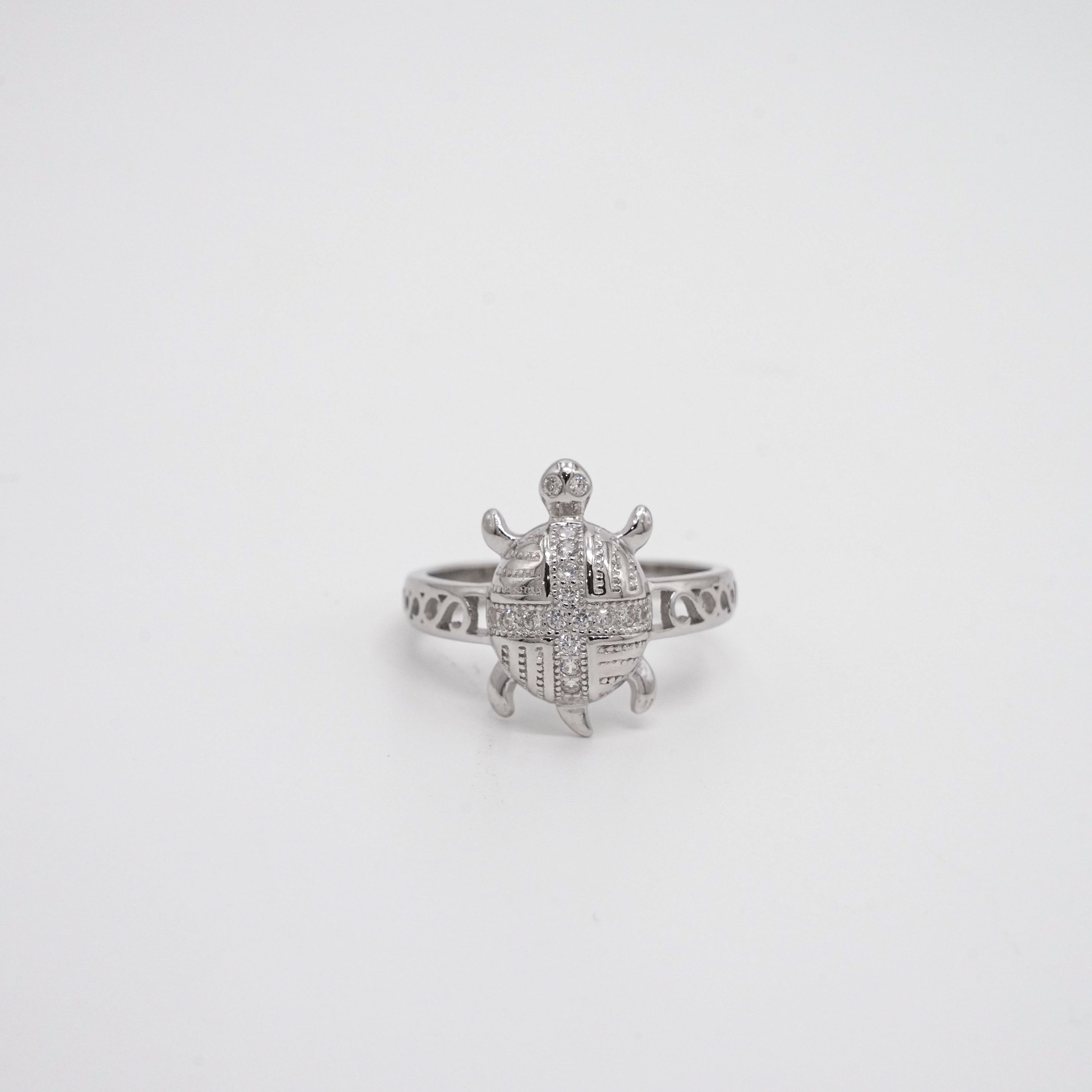 Arham Silver Palace - Silver Turtle Ring