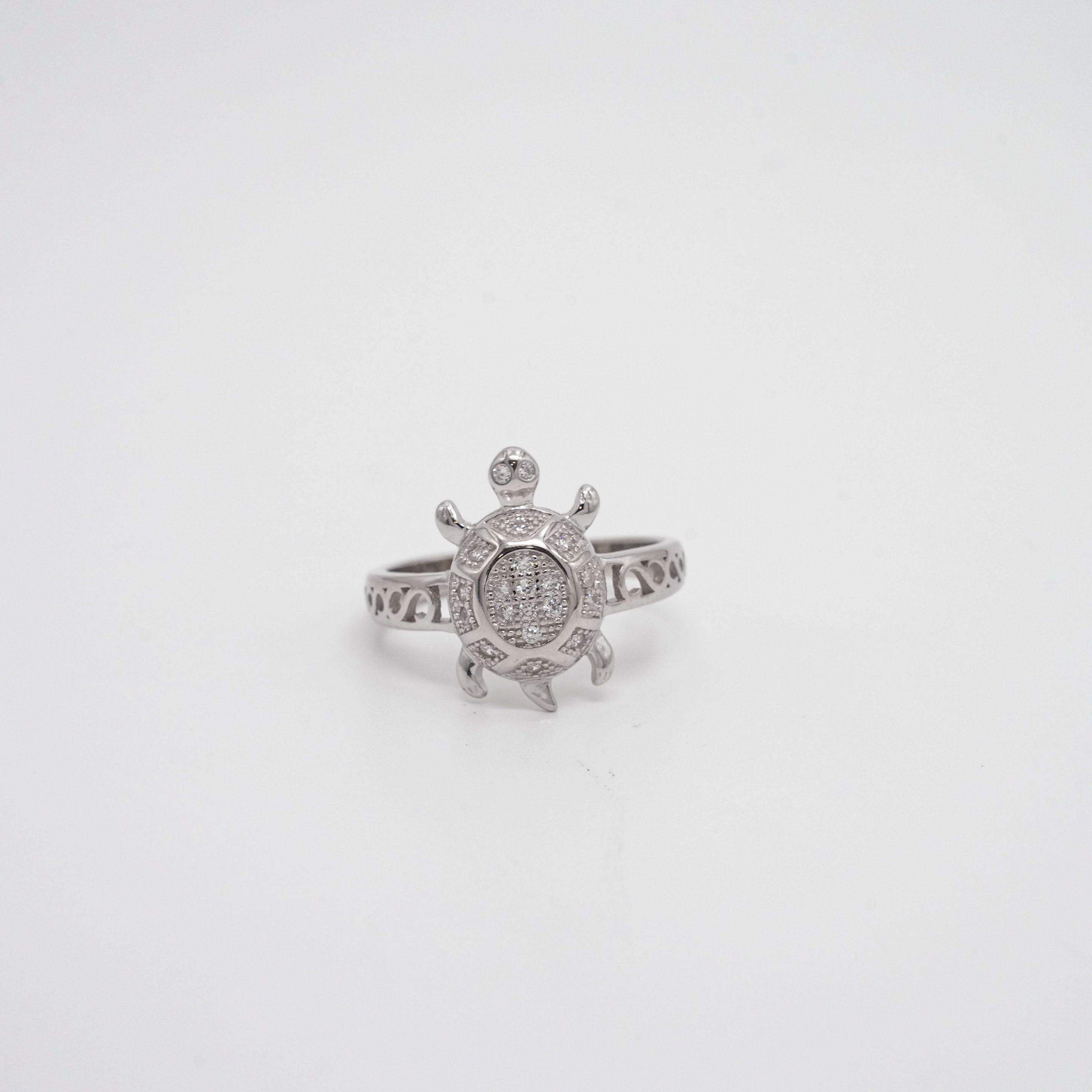 Arham Silver Palace - Silver Turtle Ring