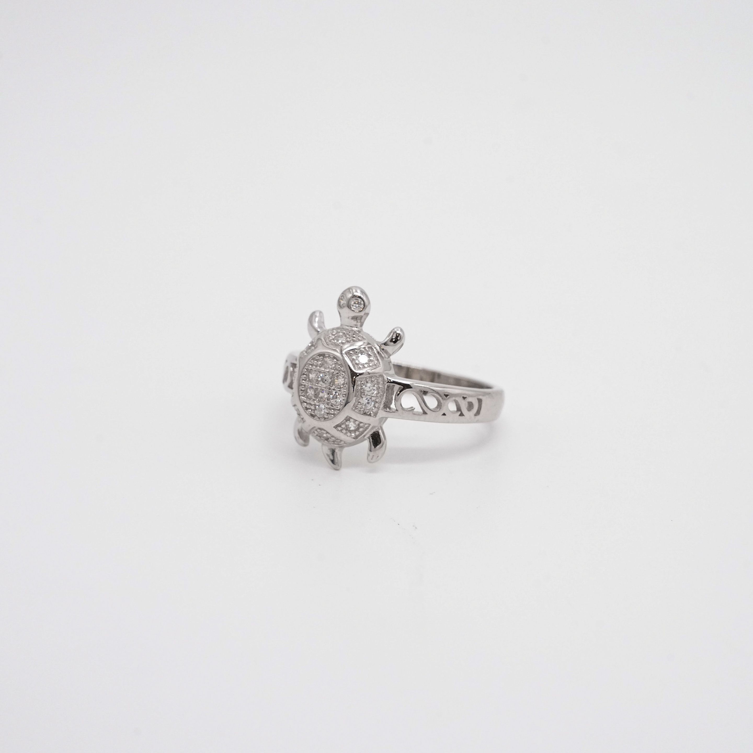 Arham Silver Palace - Silver Turtle Ring