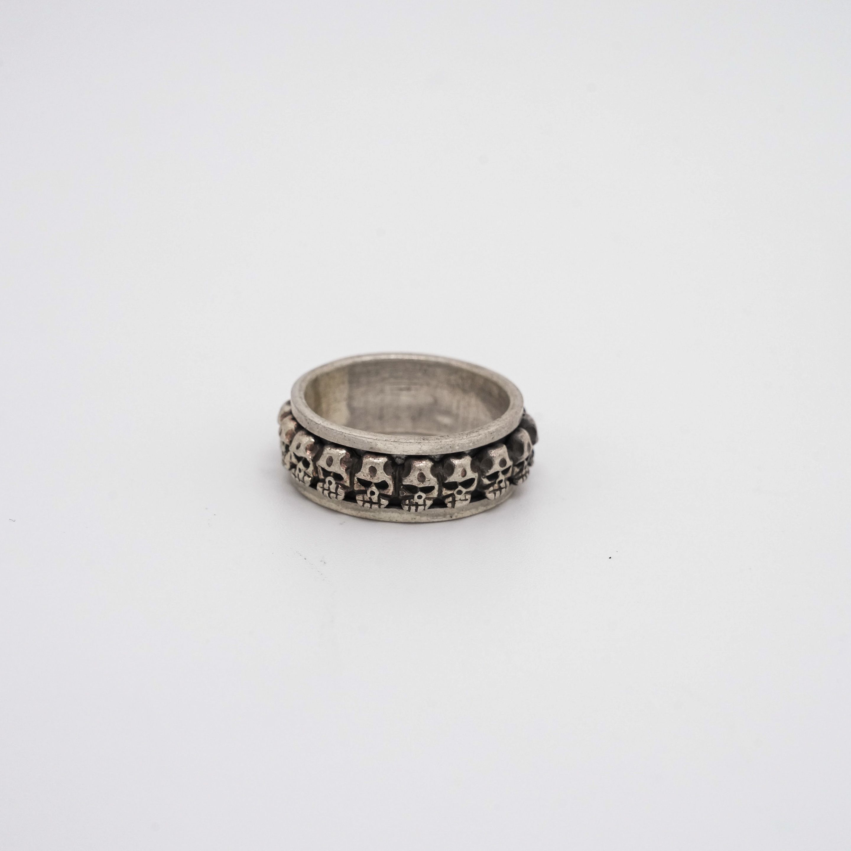 Arham Silver Palace - Skull Silver Ring