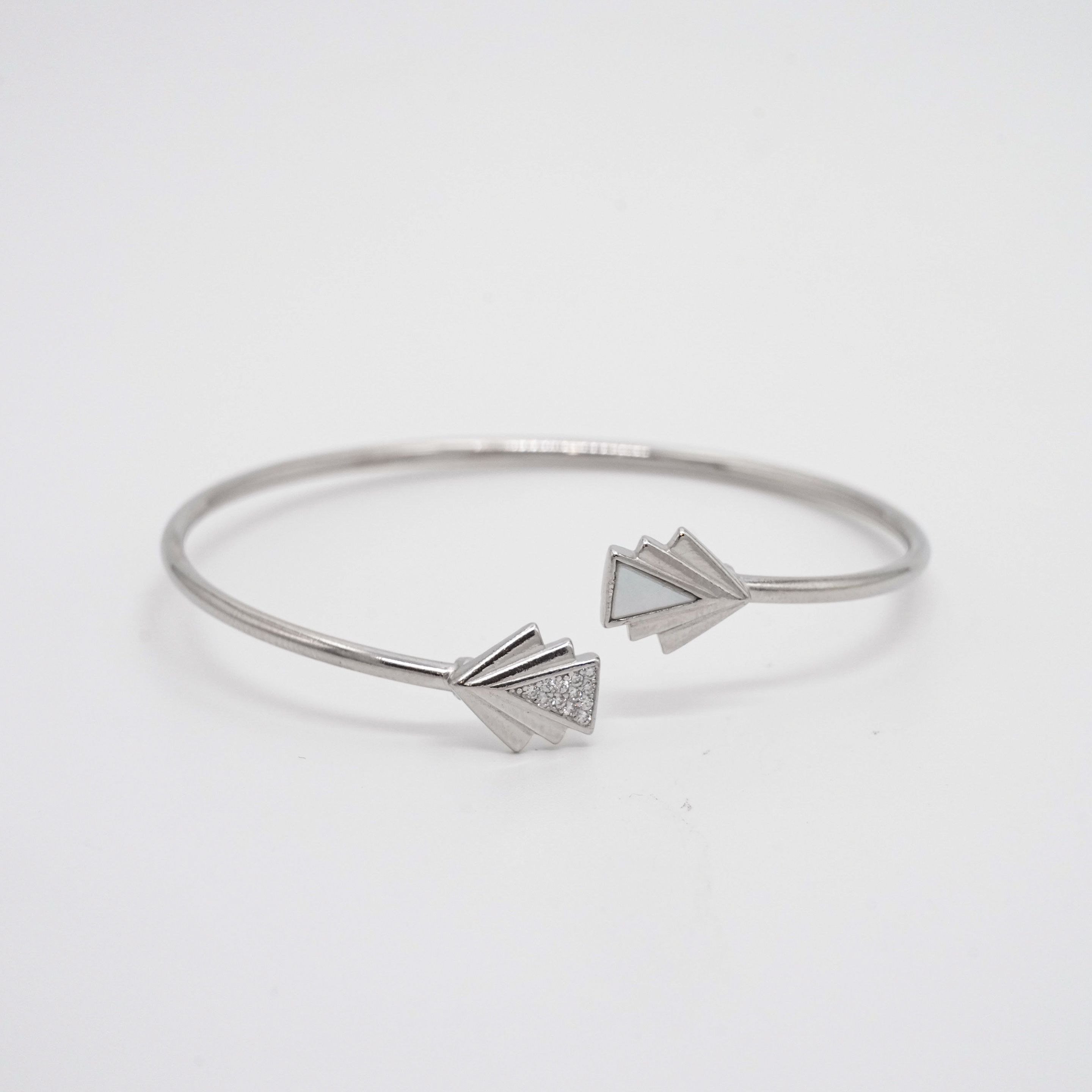 Arham Silver Palace - Silver Cuff Bracelet
