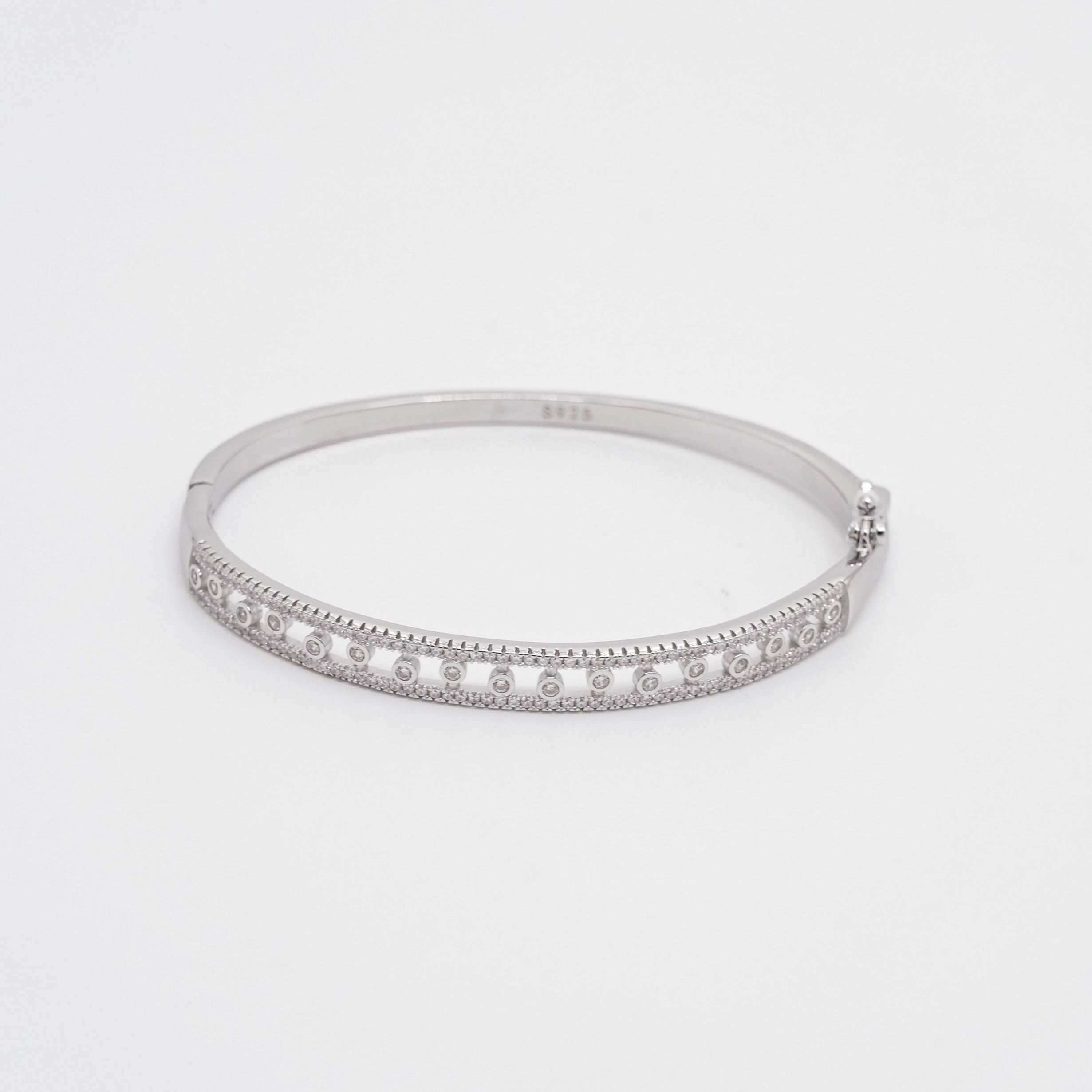 Arham Silver Palace - Silver CZ Bracelet