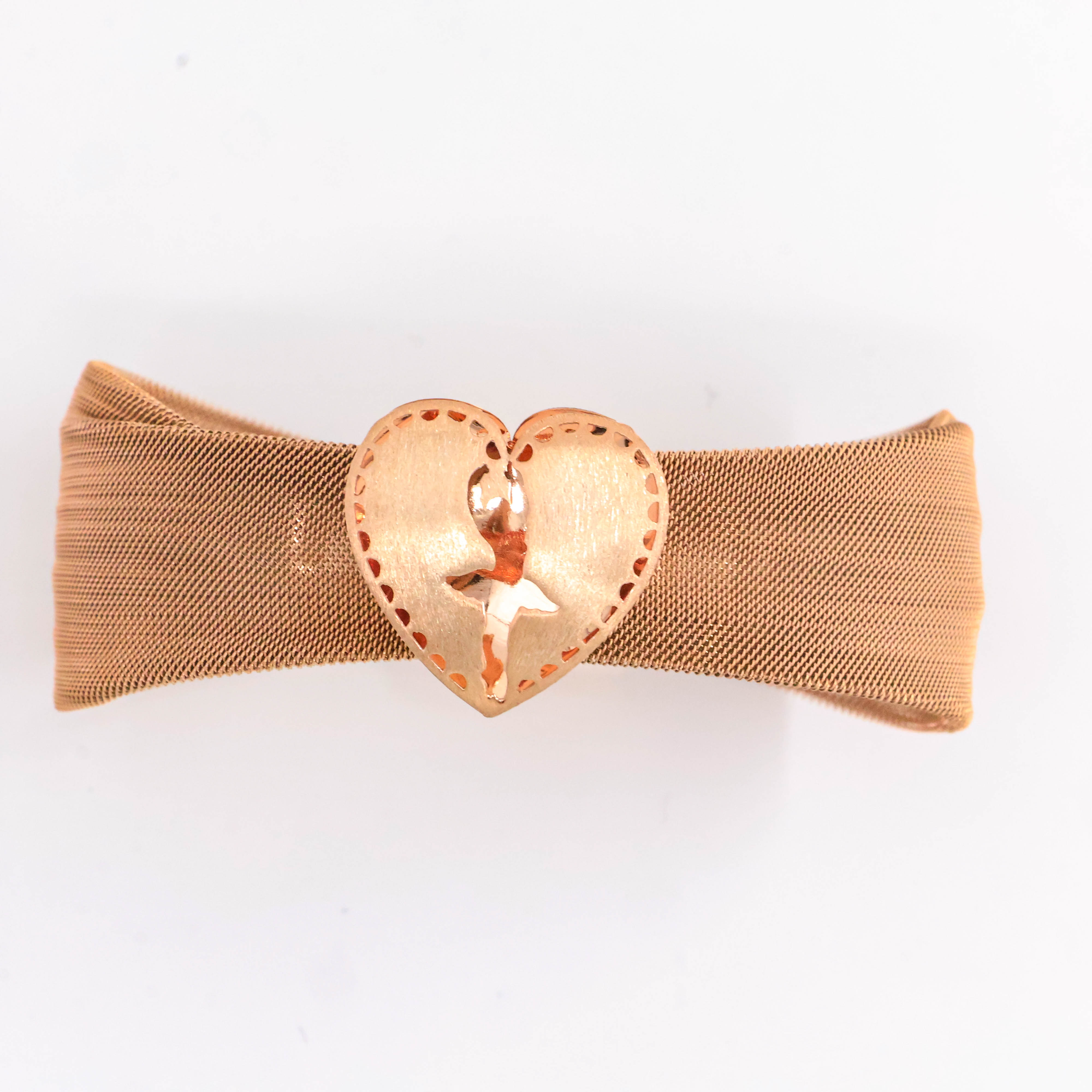 Arham Silver Palace - Gold Mesh Bracelet