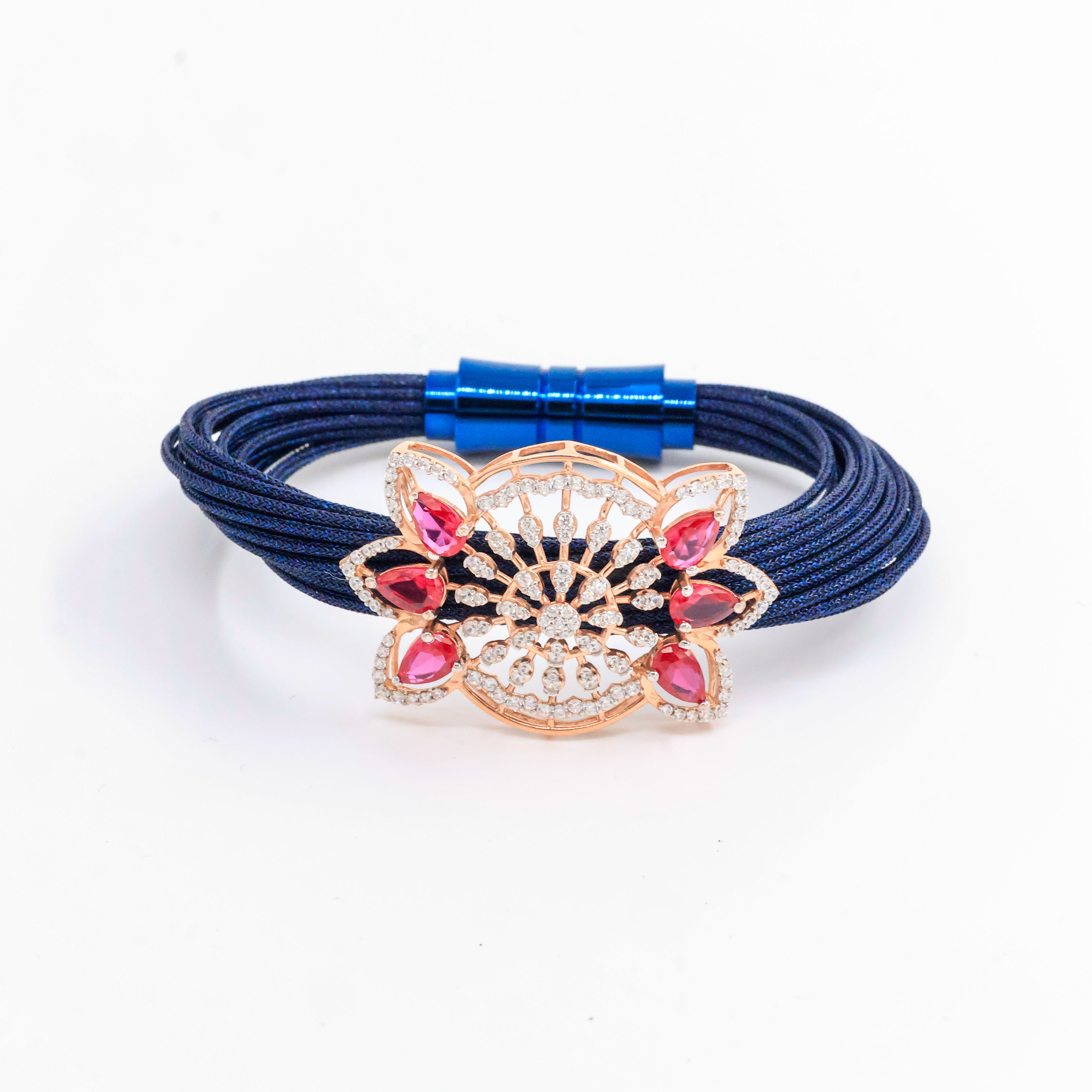 Arham Silver Palace - Silver Flower Bracelet