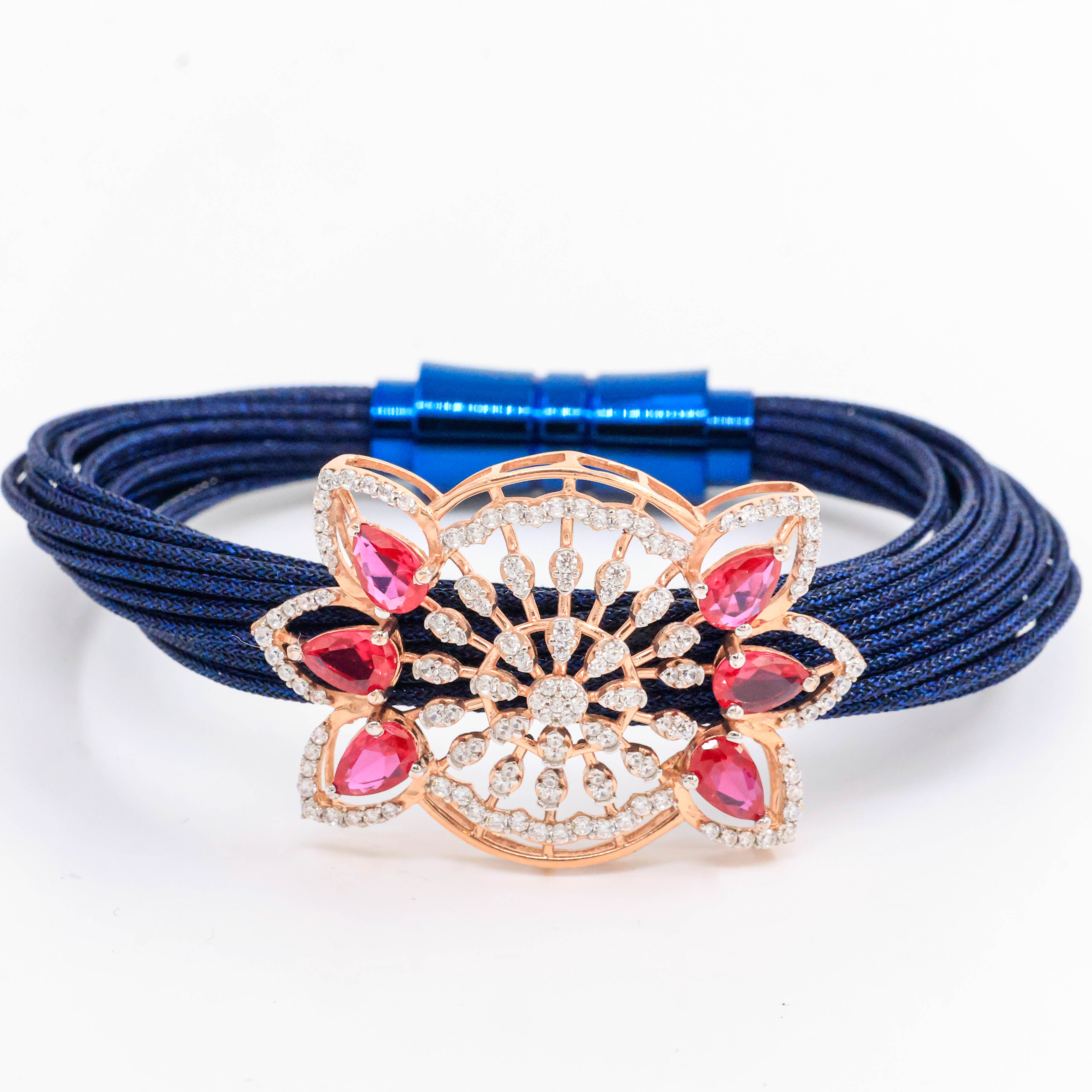 Arham Silver Palace - Silver Flower Bracelet