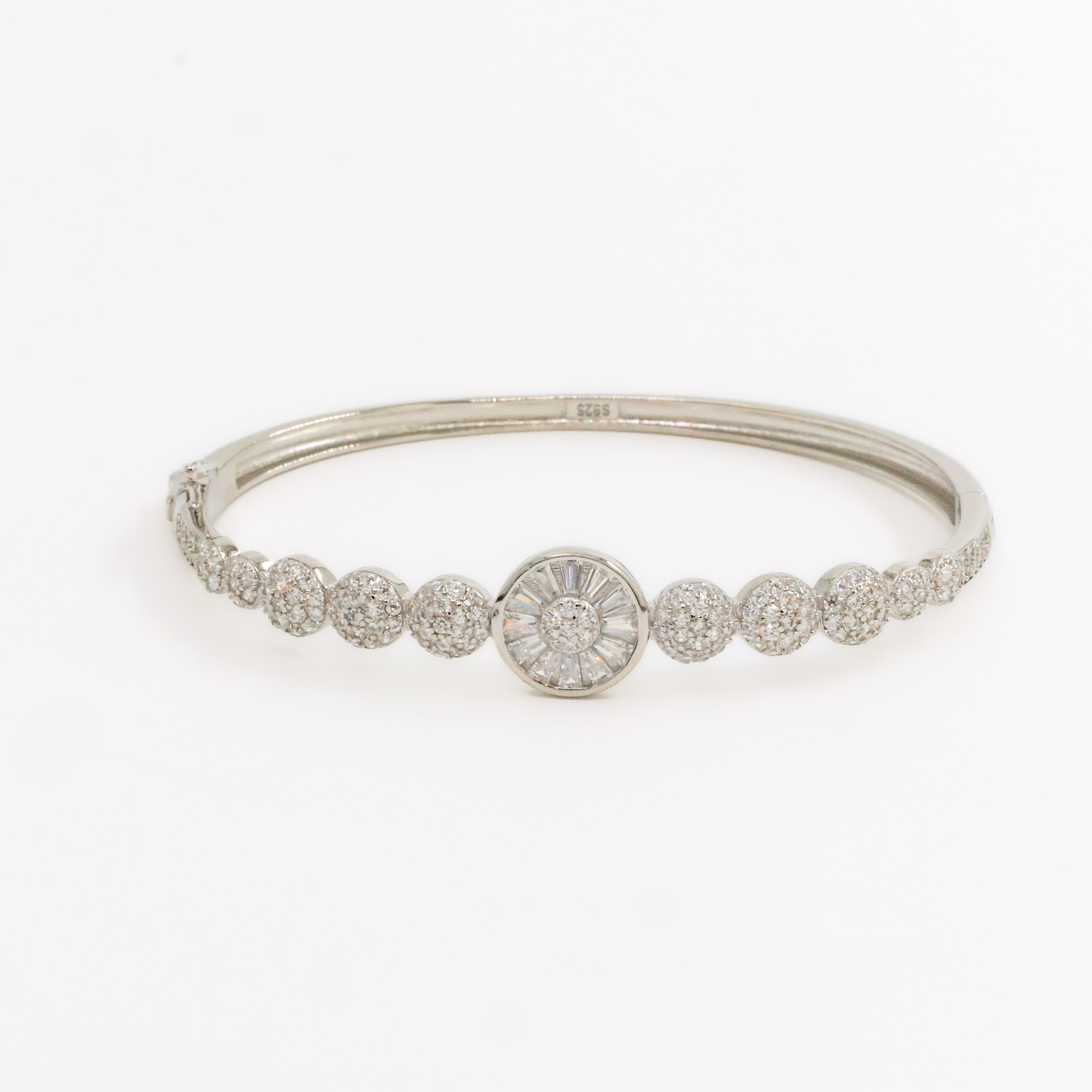 Arham Silver Palace - Silver CZ Bracelet
