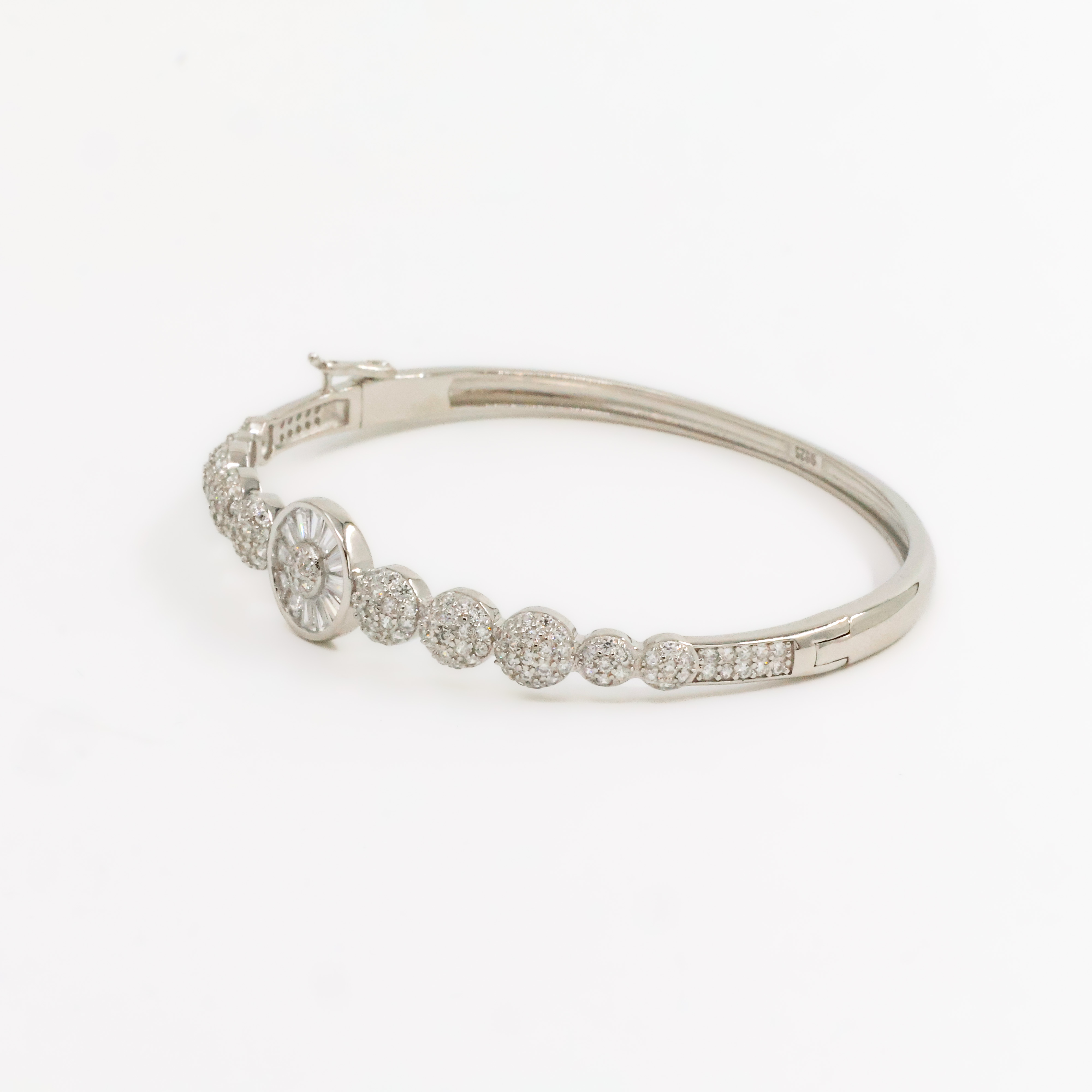 Arham Silver Palace - Silver CZ Bracelet