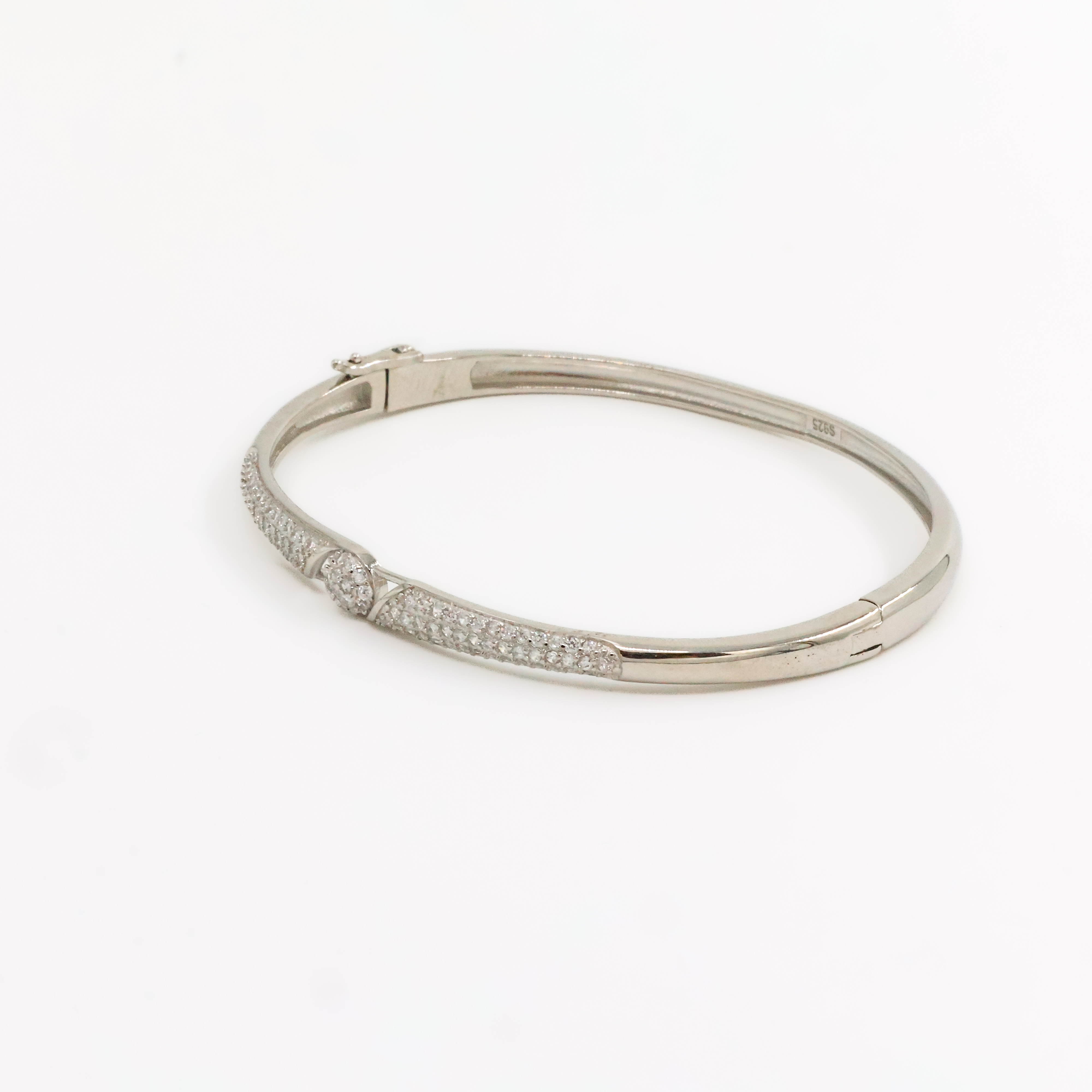 Silver Bangle Bracelet