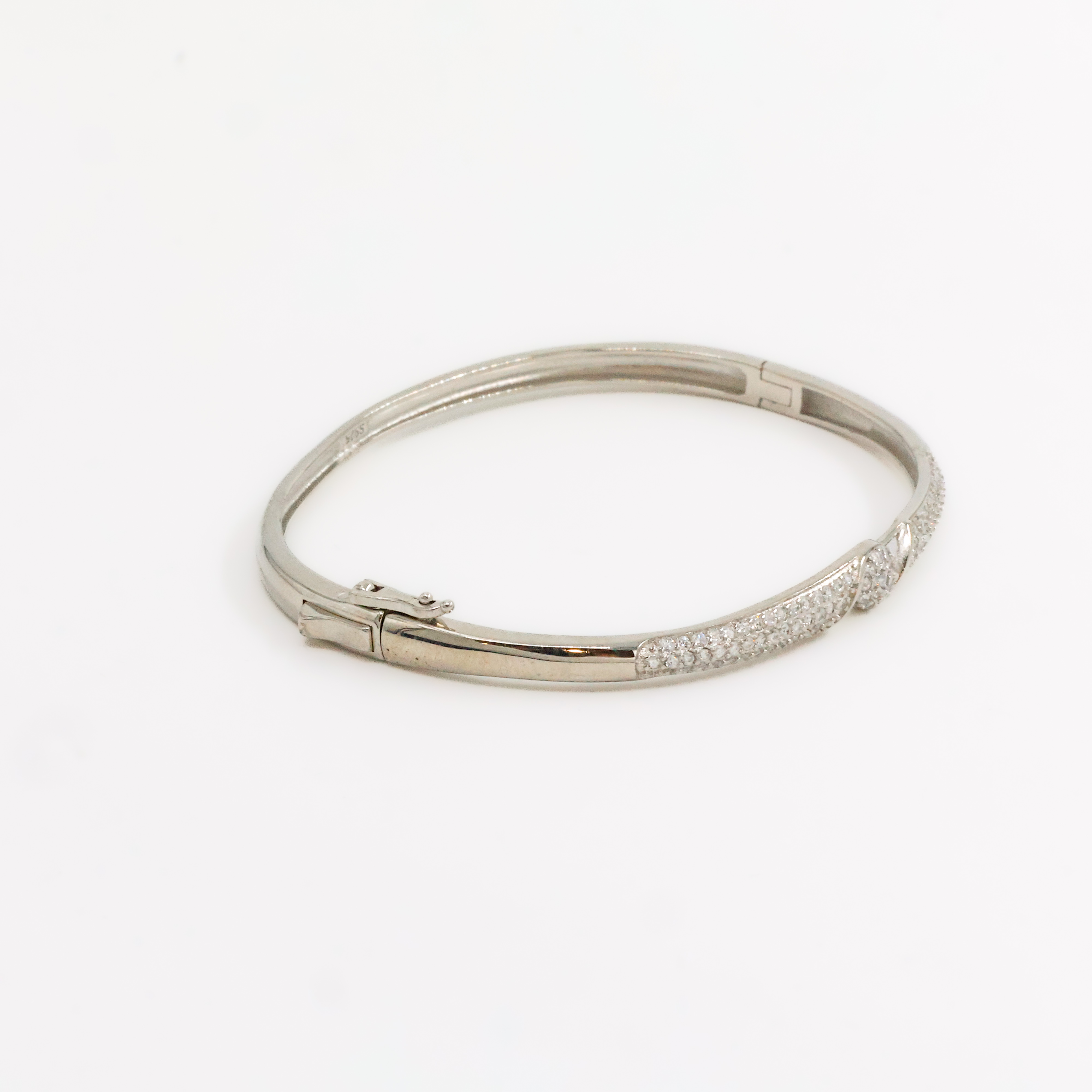 Silver Bangle Bracelet