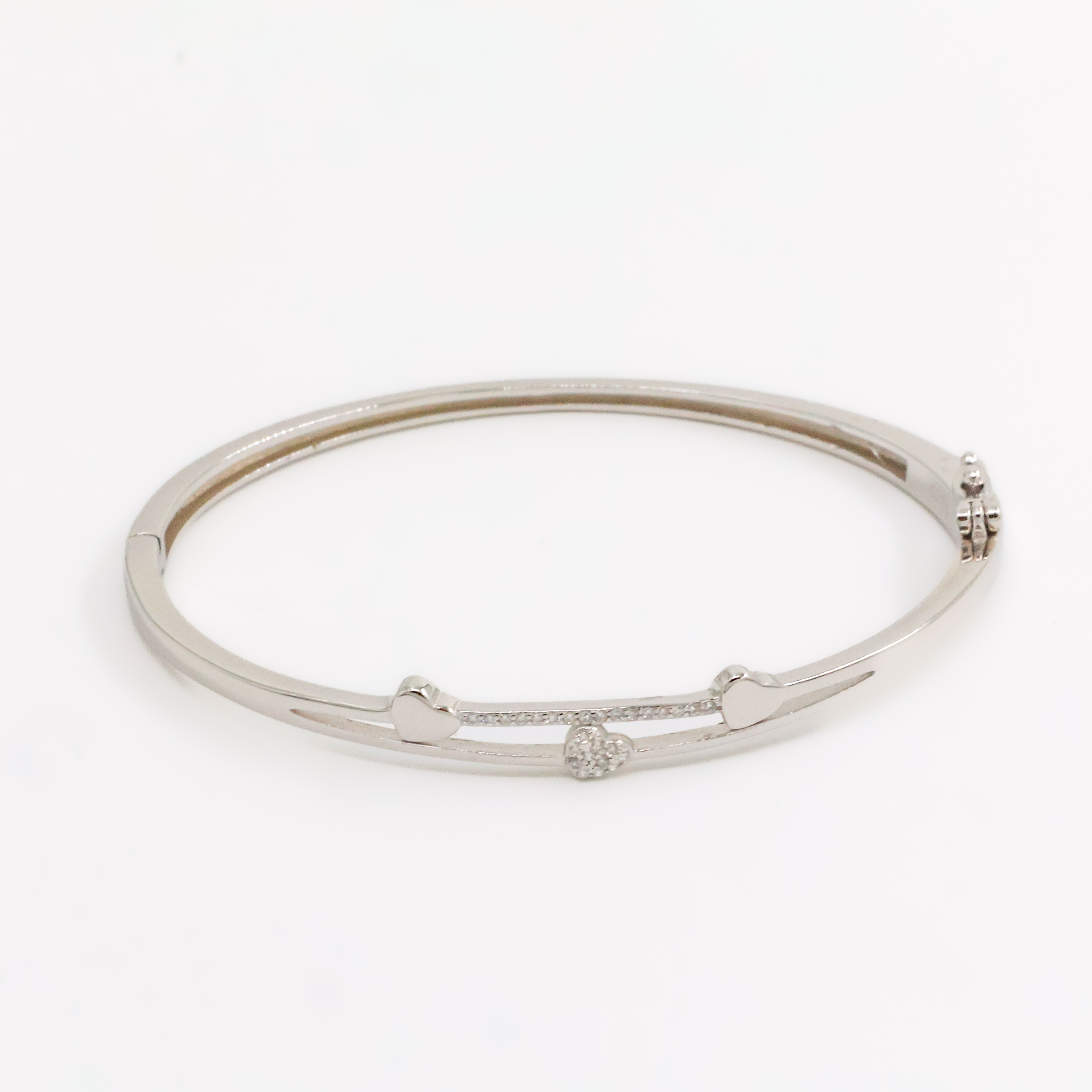 Arham Silver Palace - Silver Heart Bracelet