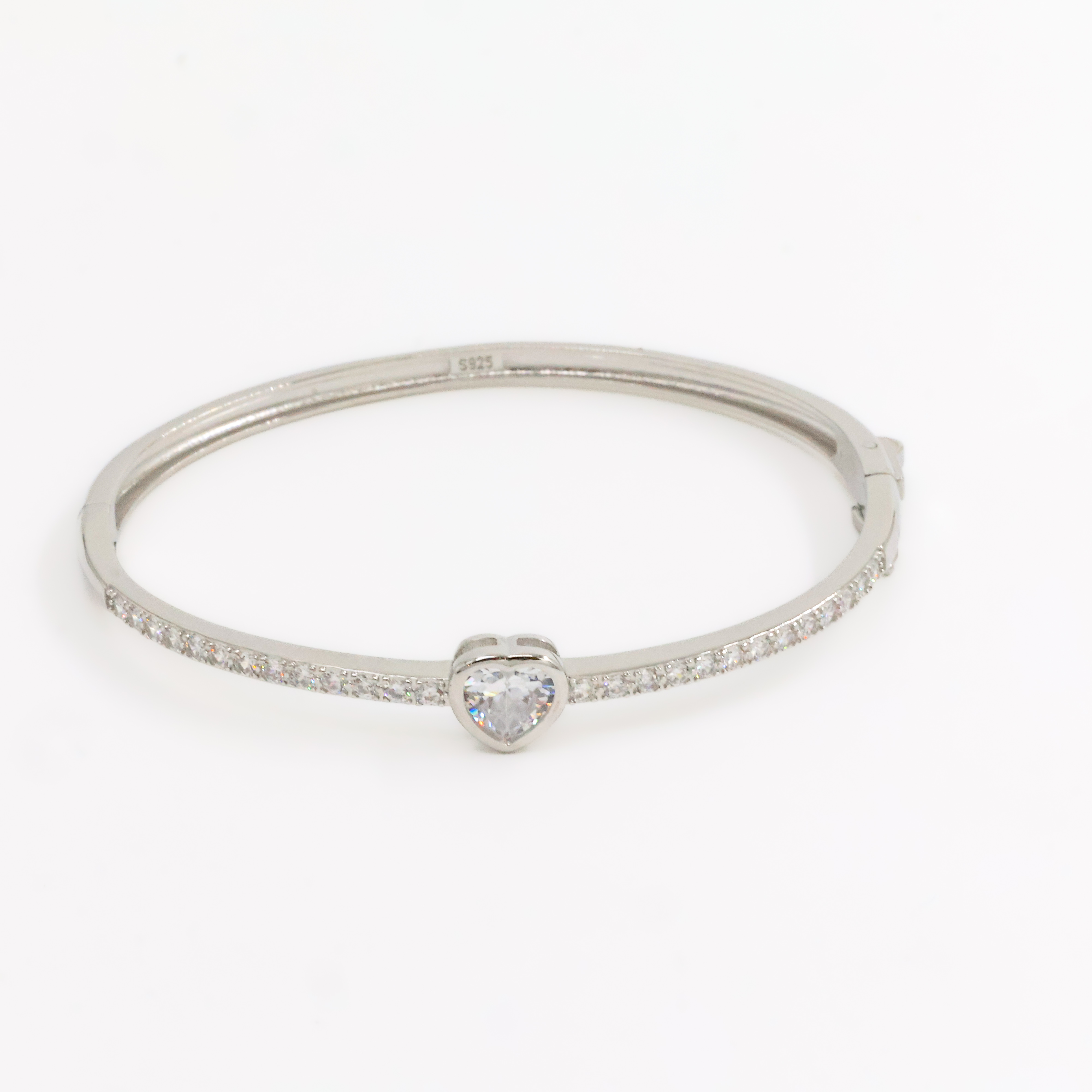 Arham Silver Palace - Silver Heart Bracelet