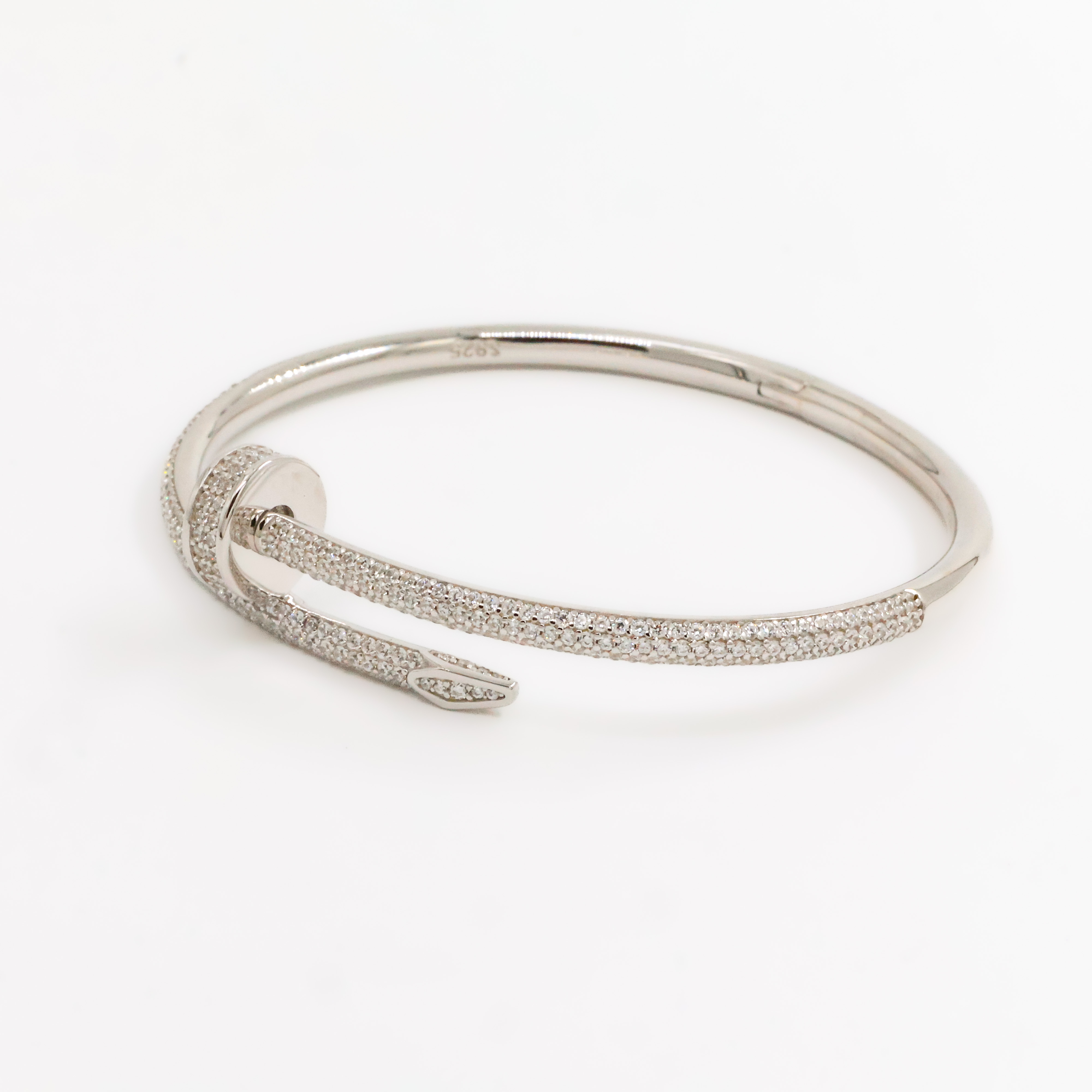 Arham Silver Palace - Silver Nail Bracelet