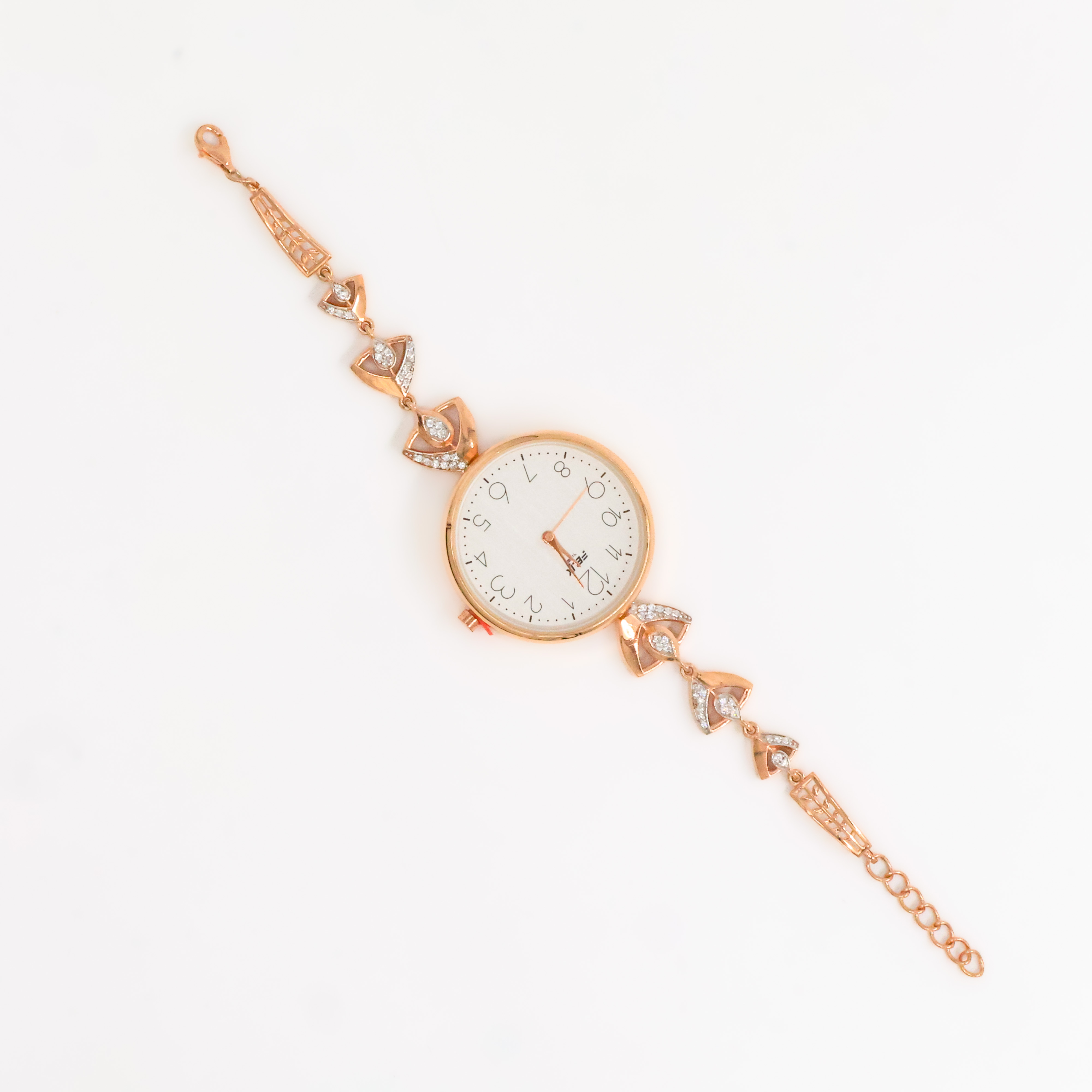 Arham Silver Palace - Rose Gold Watch