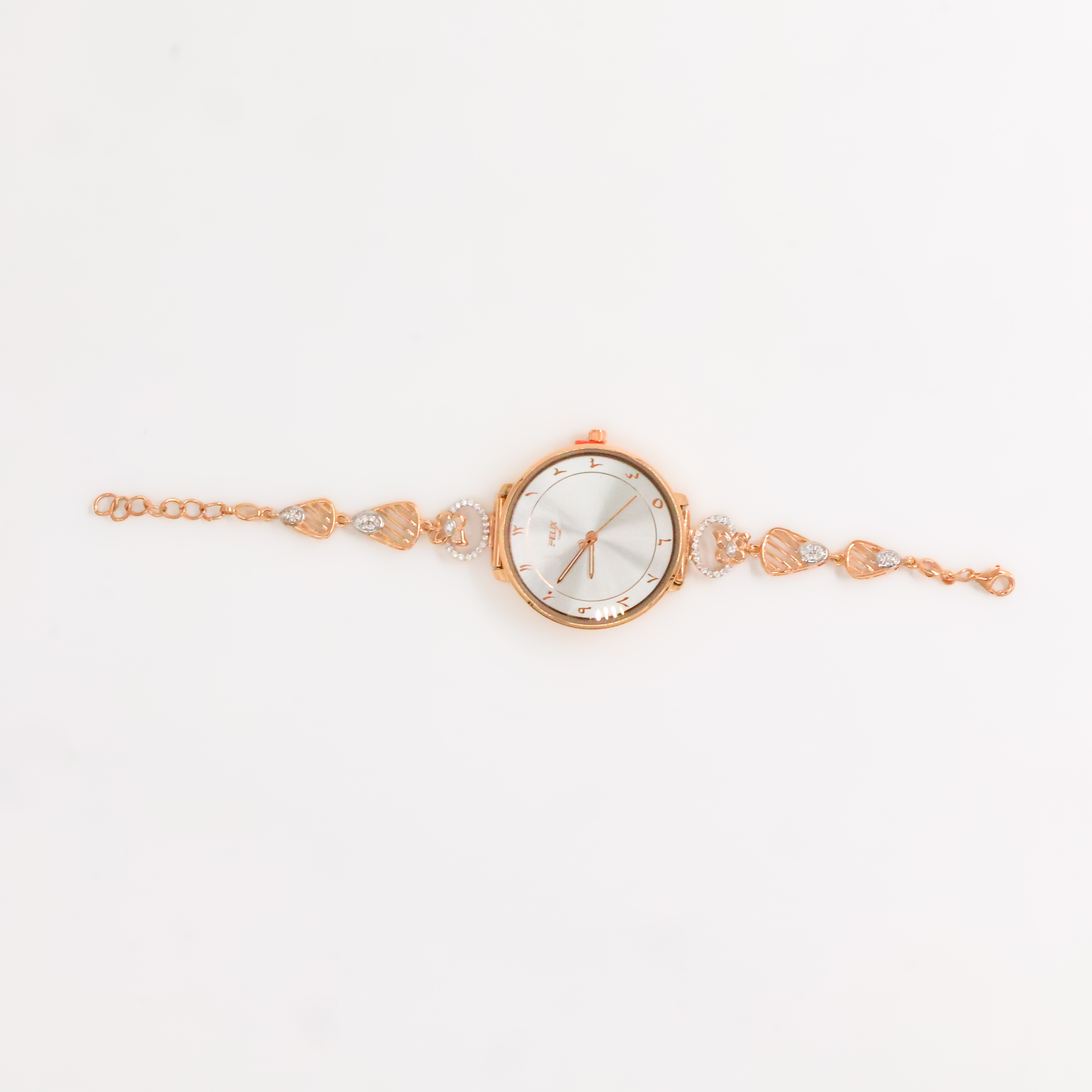 Arham Silver Palace - Rose Gold Watch