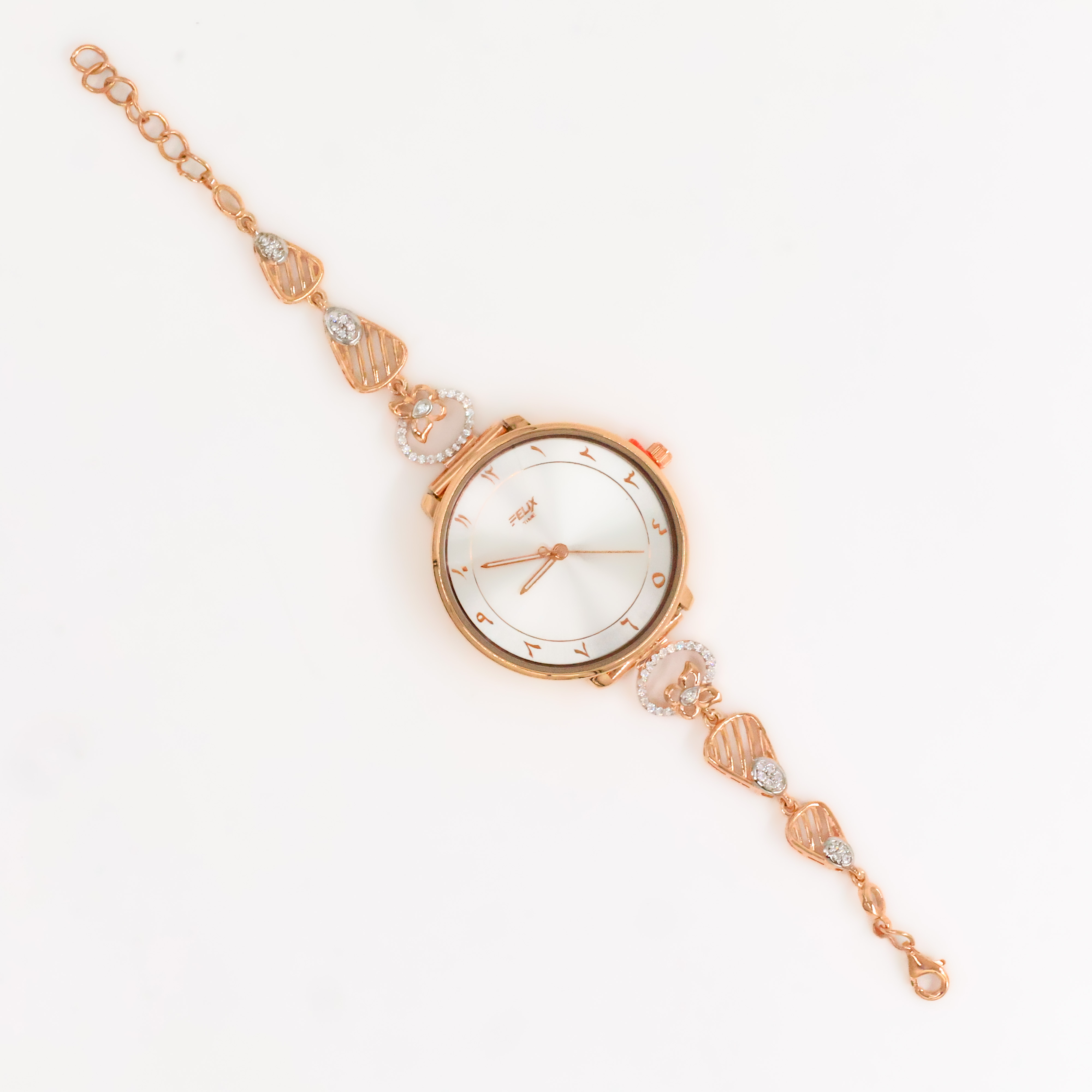 Arham Silver Palace - Rose Gold Watch