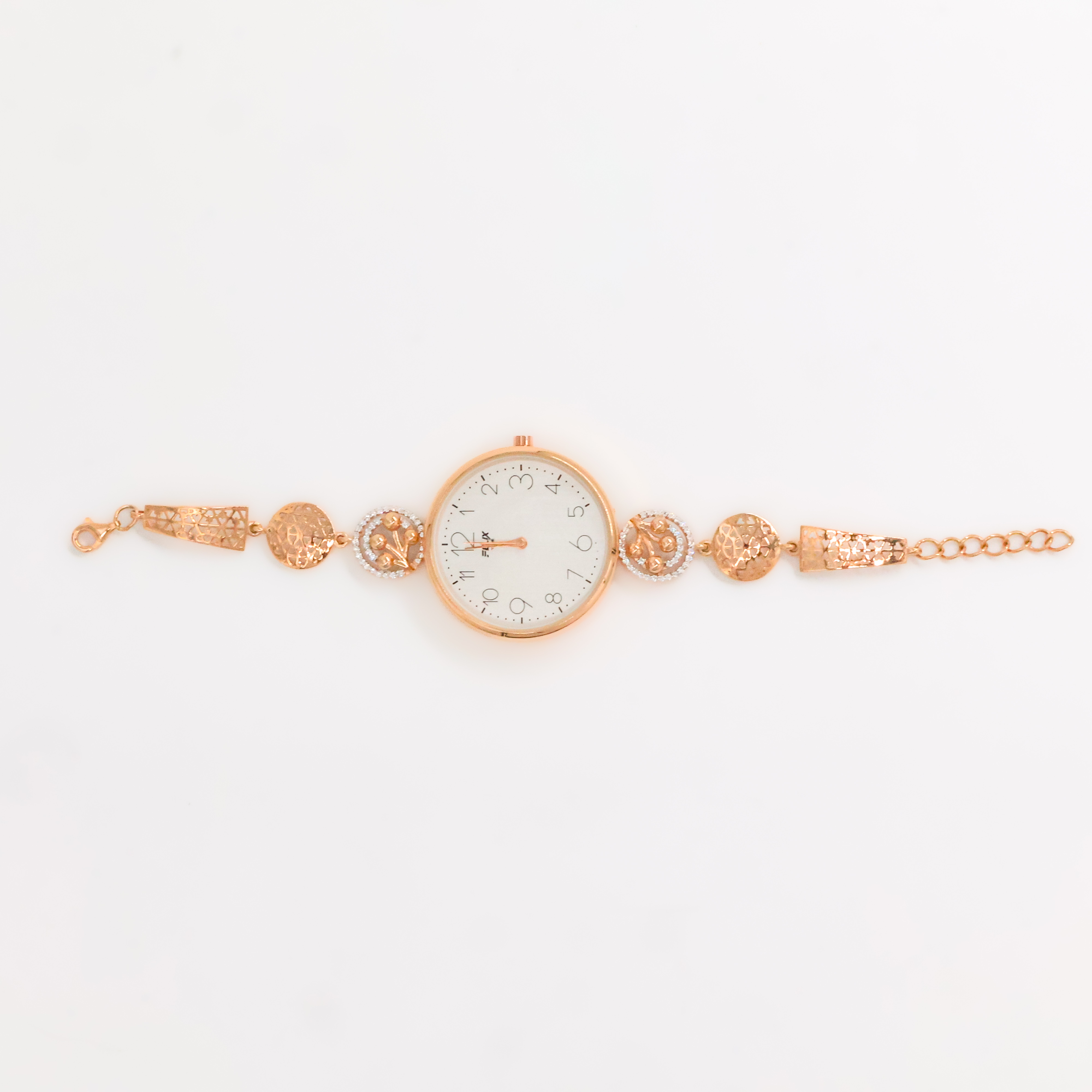 Arham Silver Palace - Rose Gold Watch