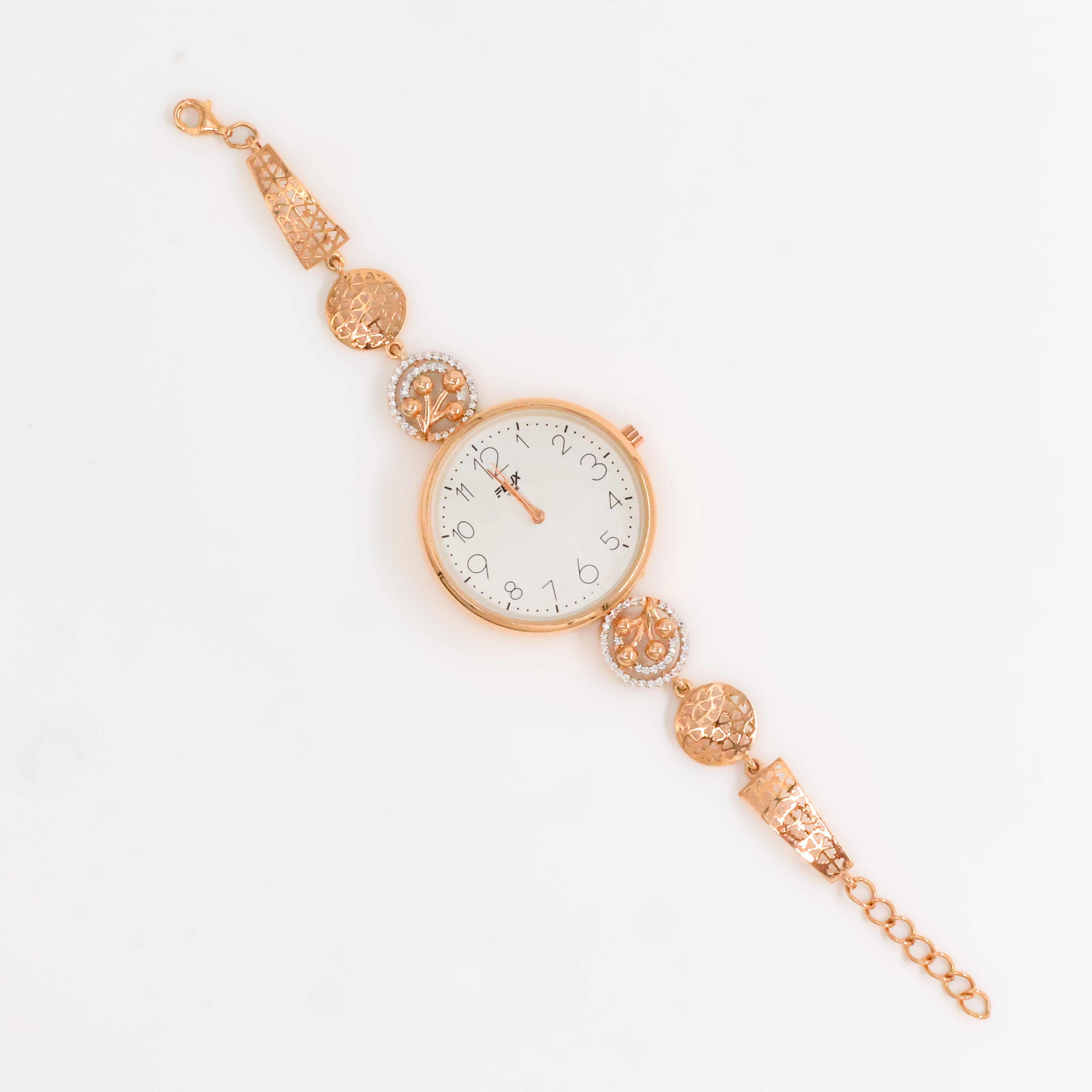 Arham Silver Palace - Rose Gold Watch