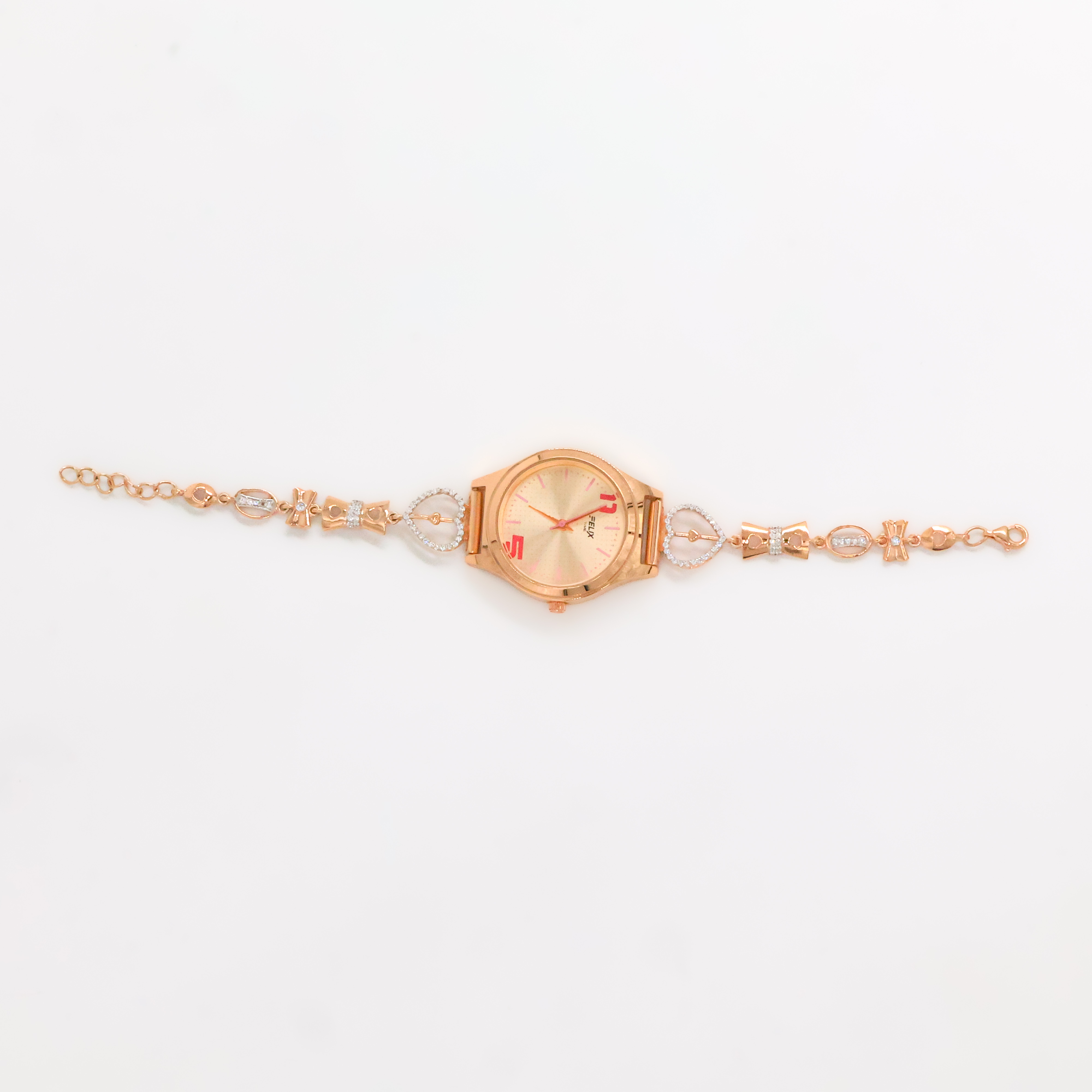 Arham Silver Palace - Rose Gold Watch