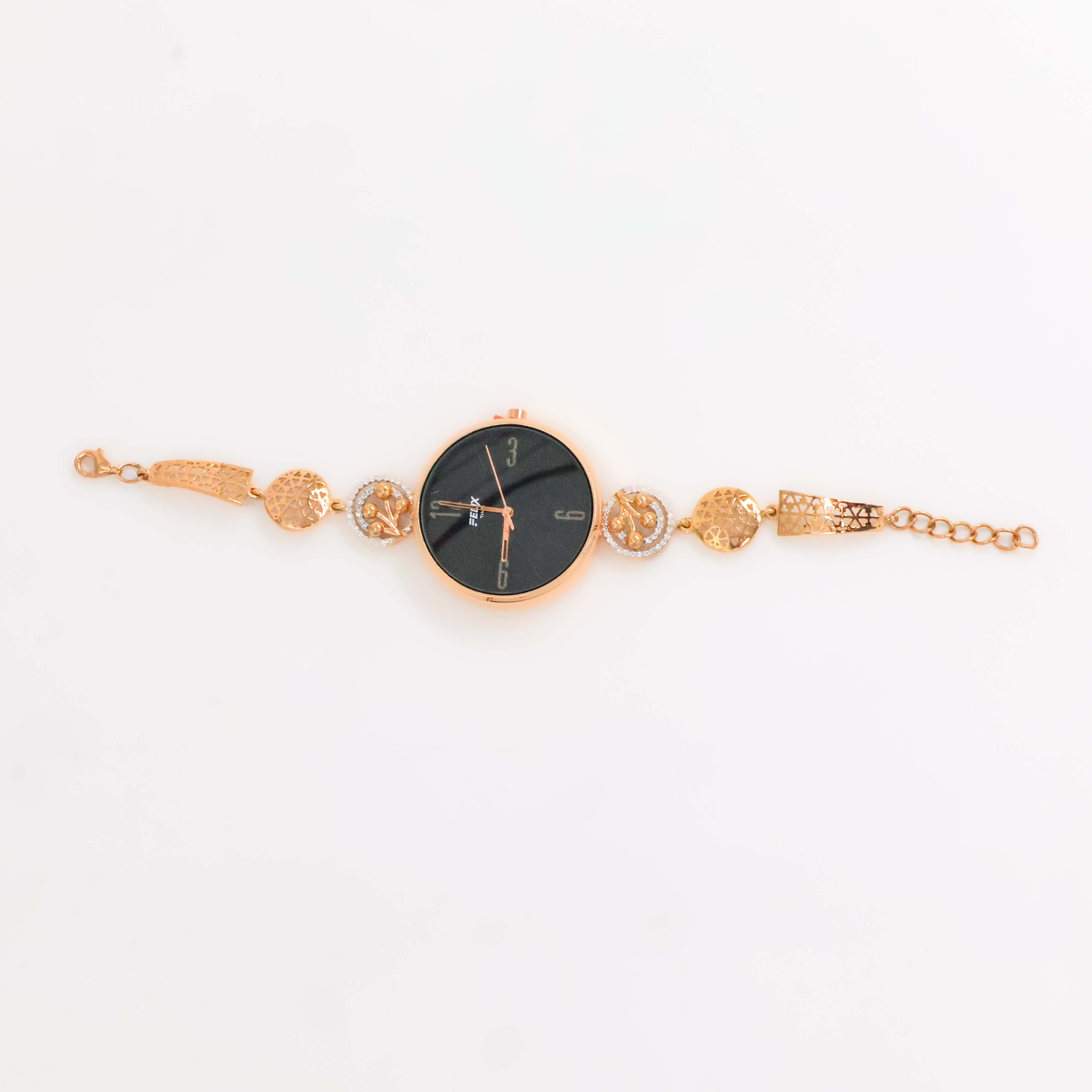 Arham Silver Palace - Rose Gold Watch